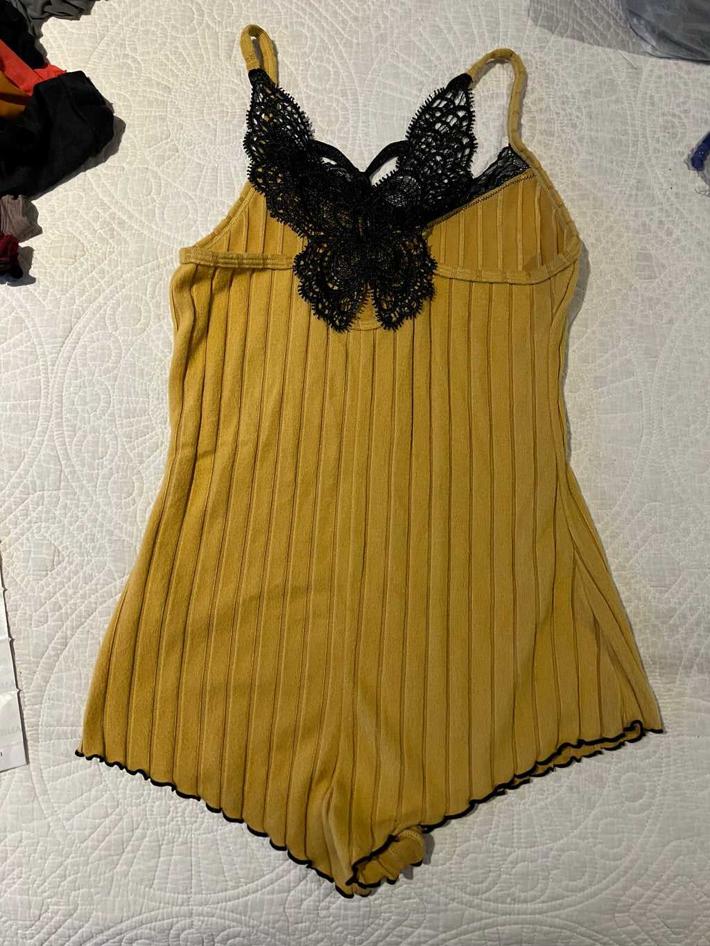 Yellow romper