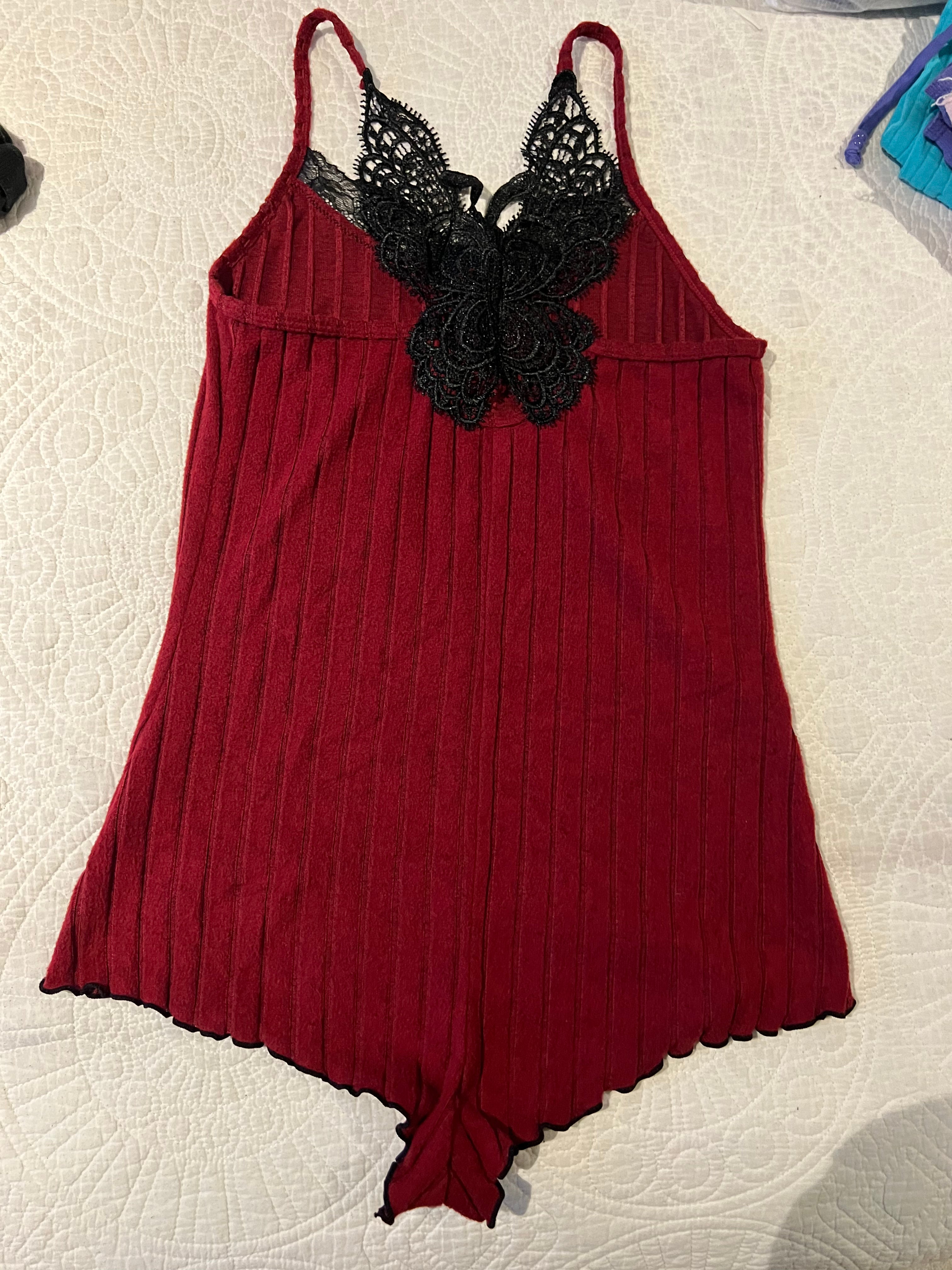 Red romper