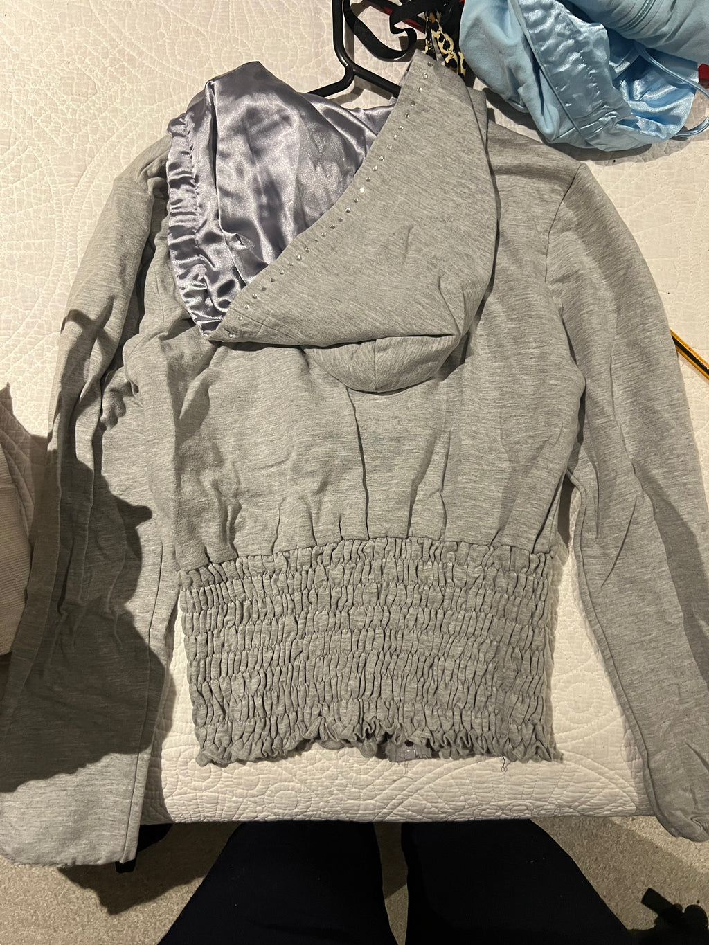 Grey Guess zip up jacket