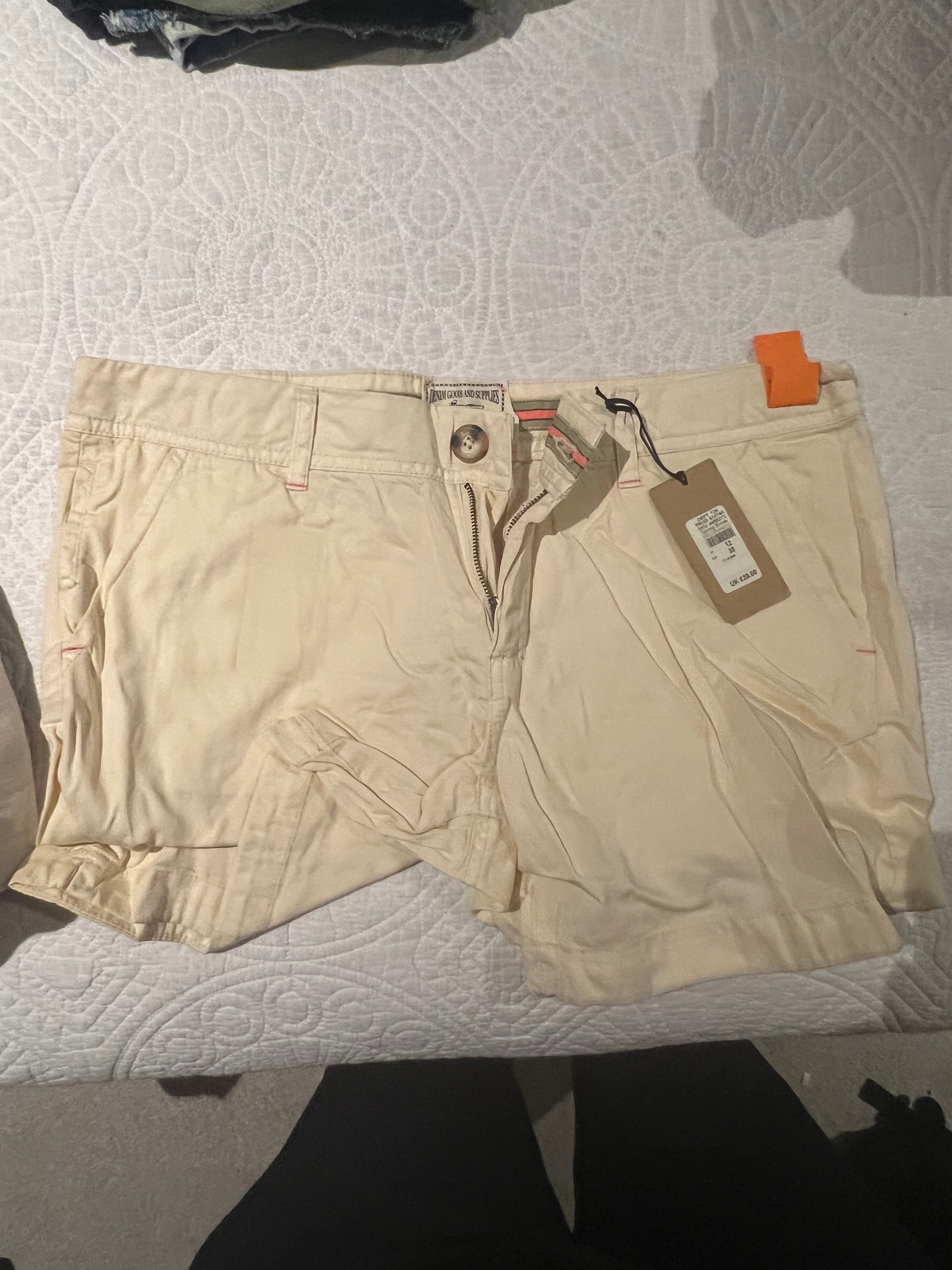 Beige shorts