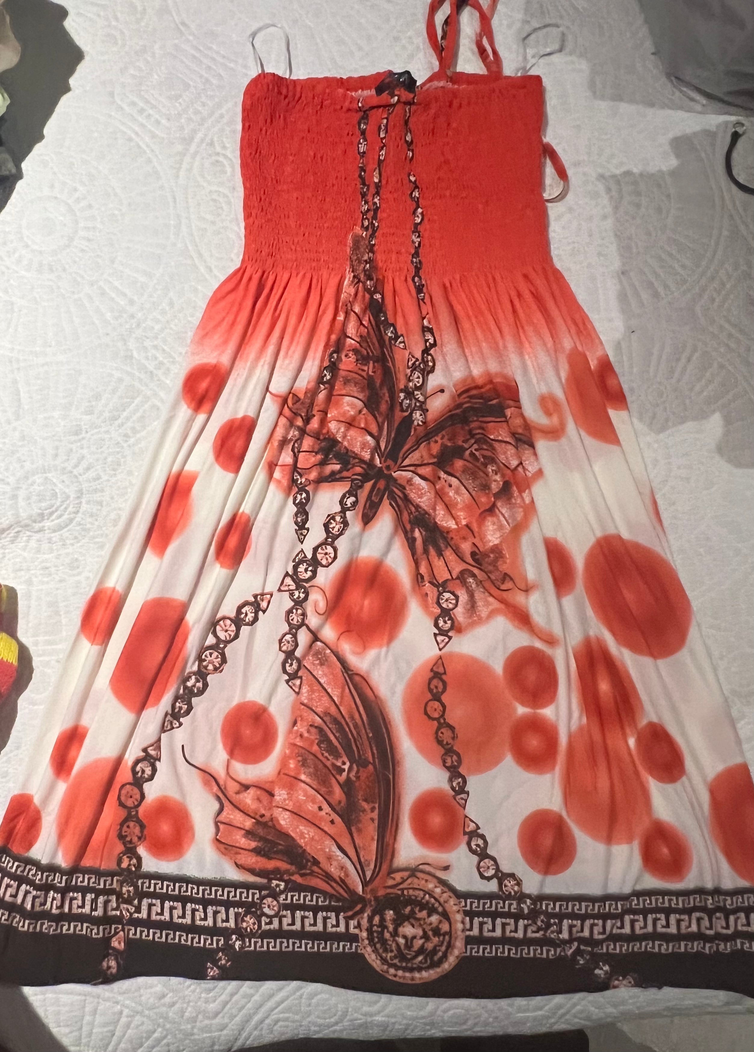 Graphic midi dress