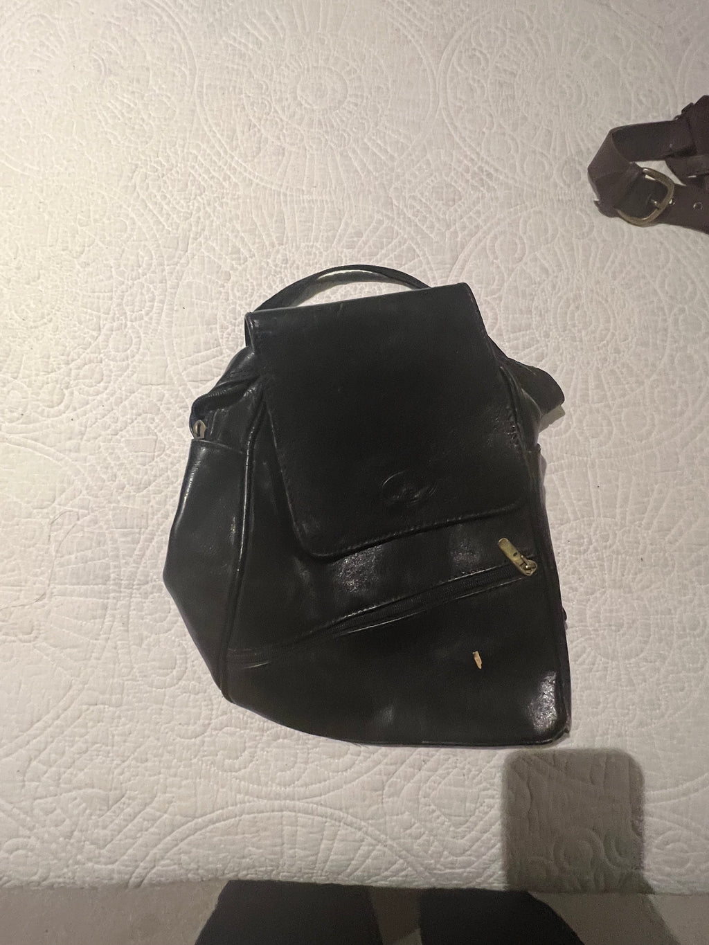 Black back pack