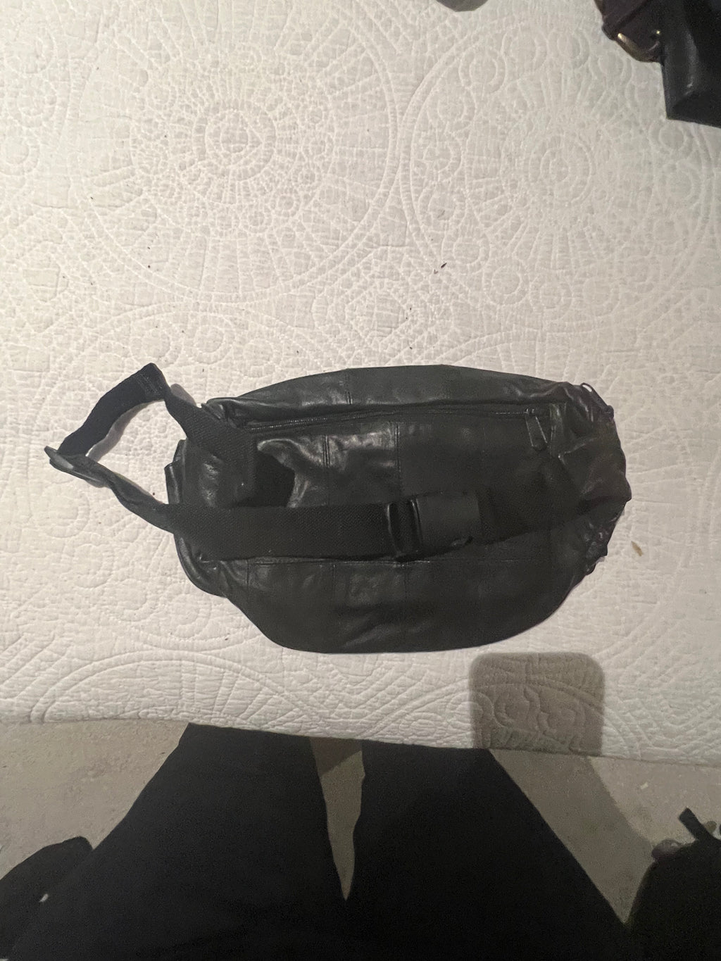 Black belt bag