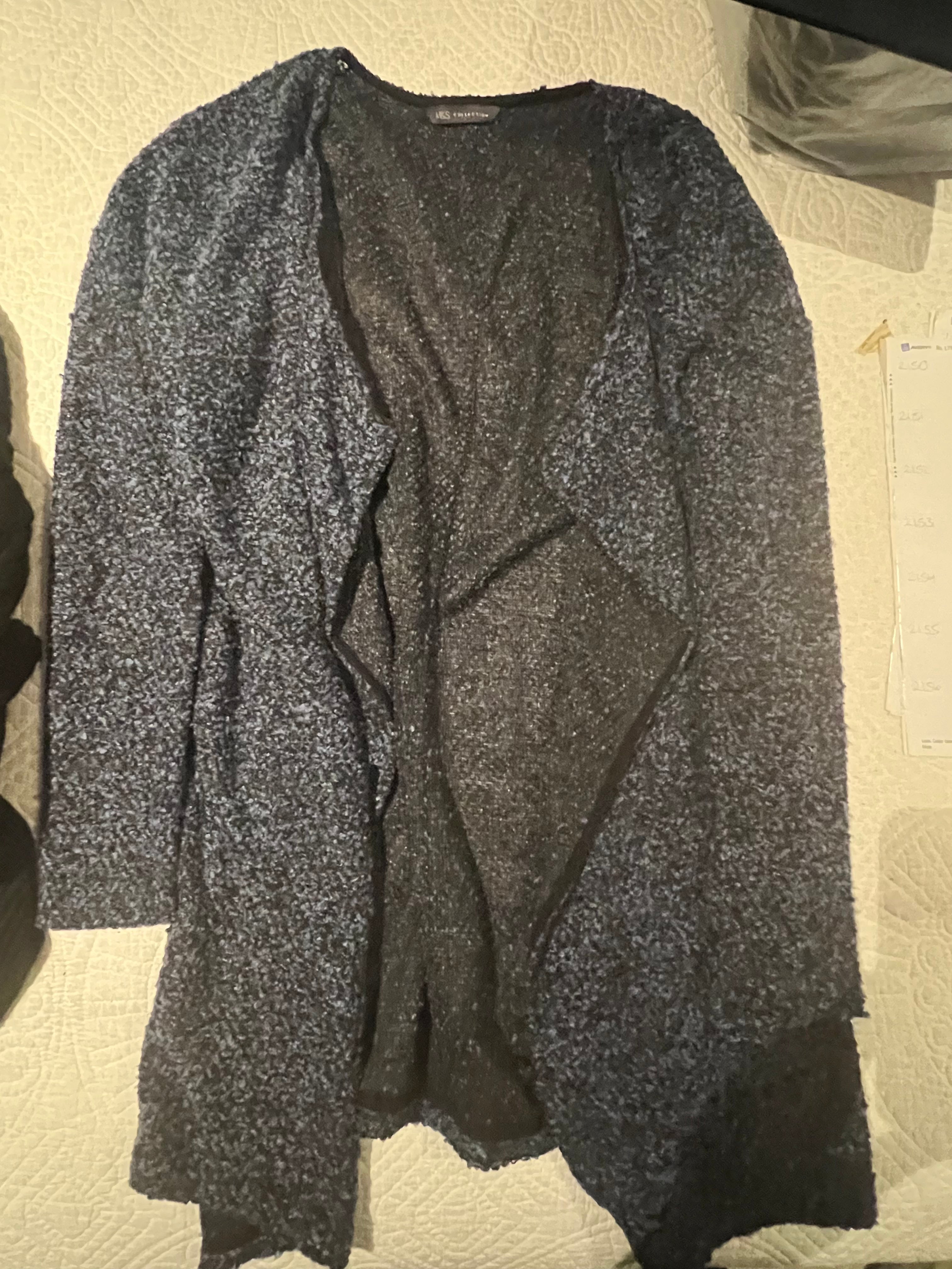 Dark blue cardigan