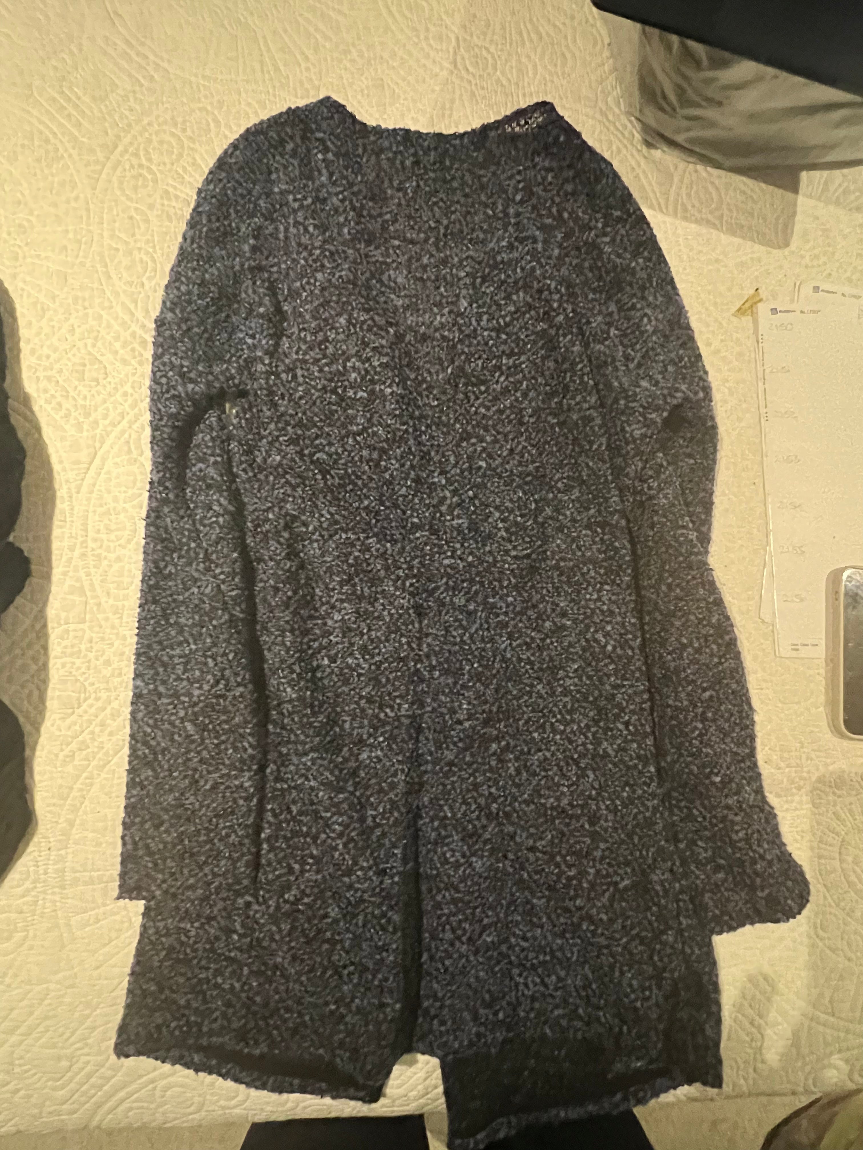 Dark blue cardigan