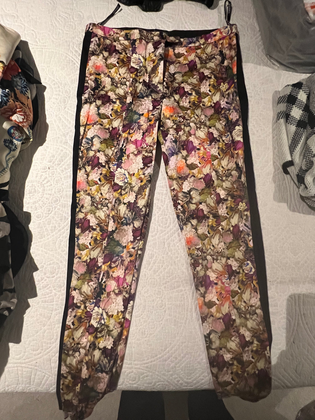 Flower print co ord / Jacket and trousers