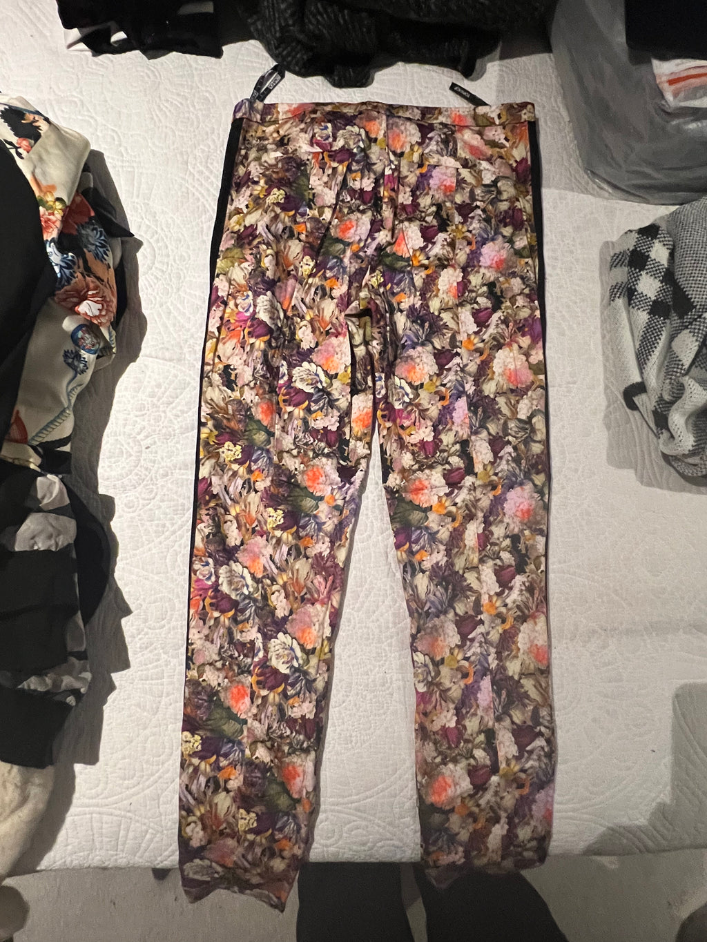 Flower print co ord / Jacket and trousers