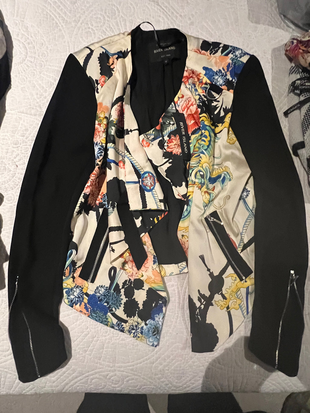 Graphic blazer