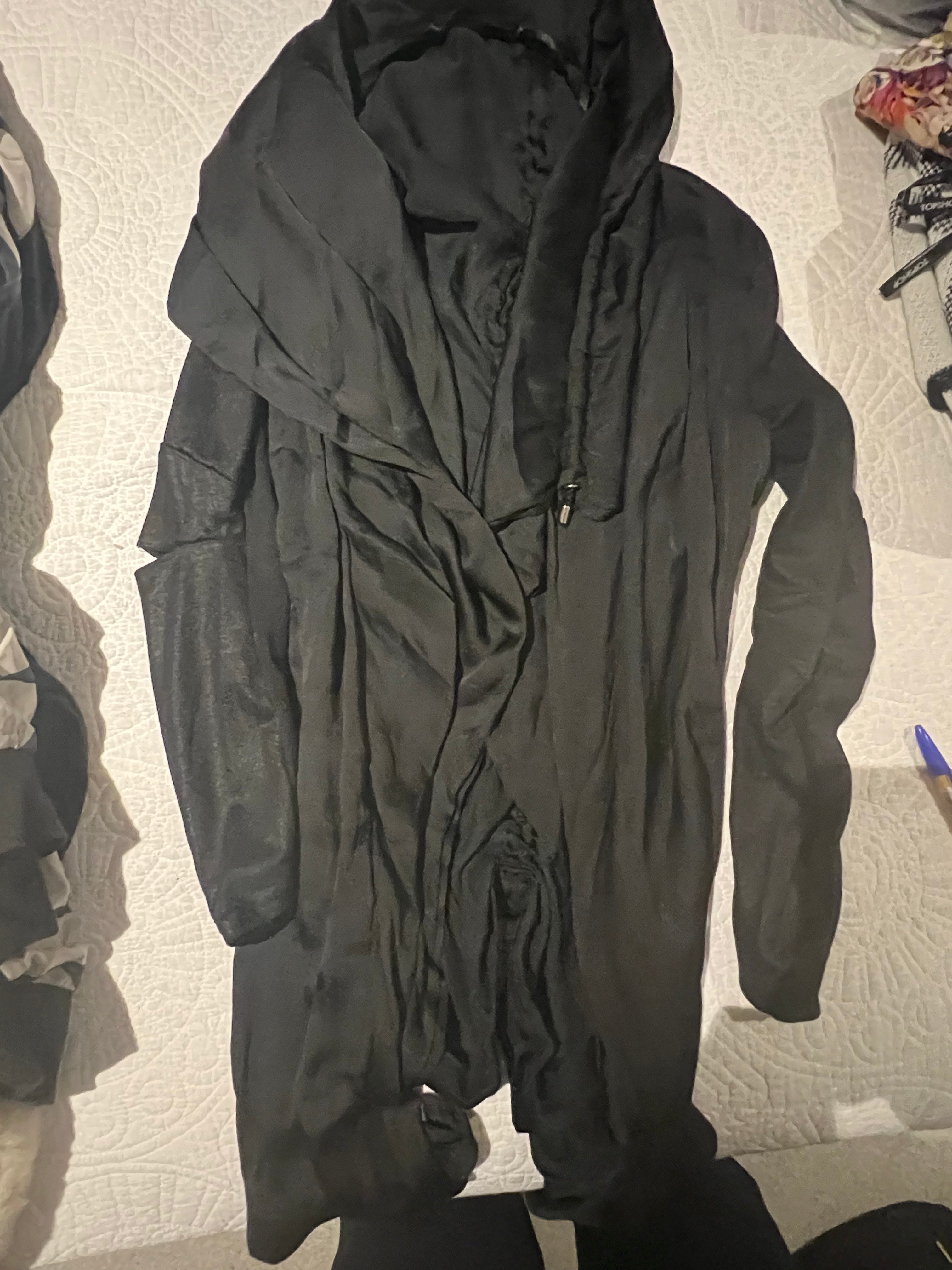 Long black jacket