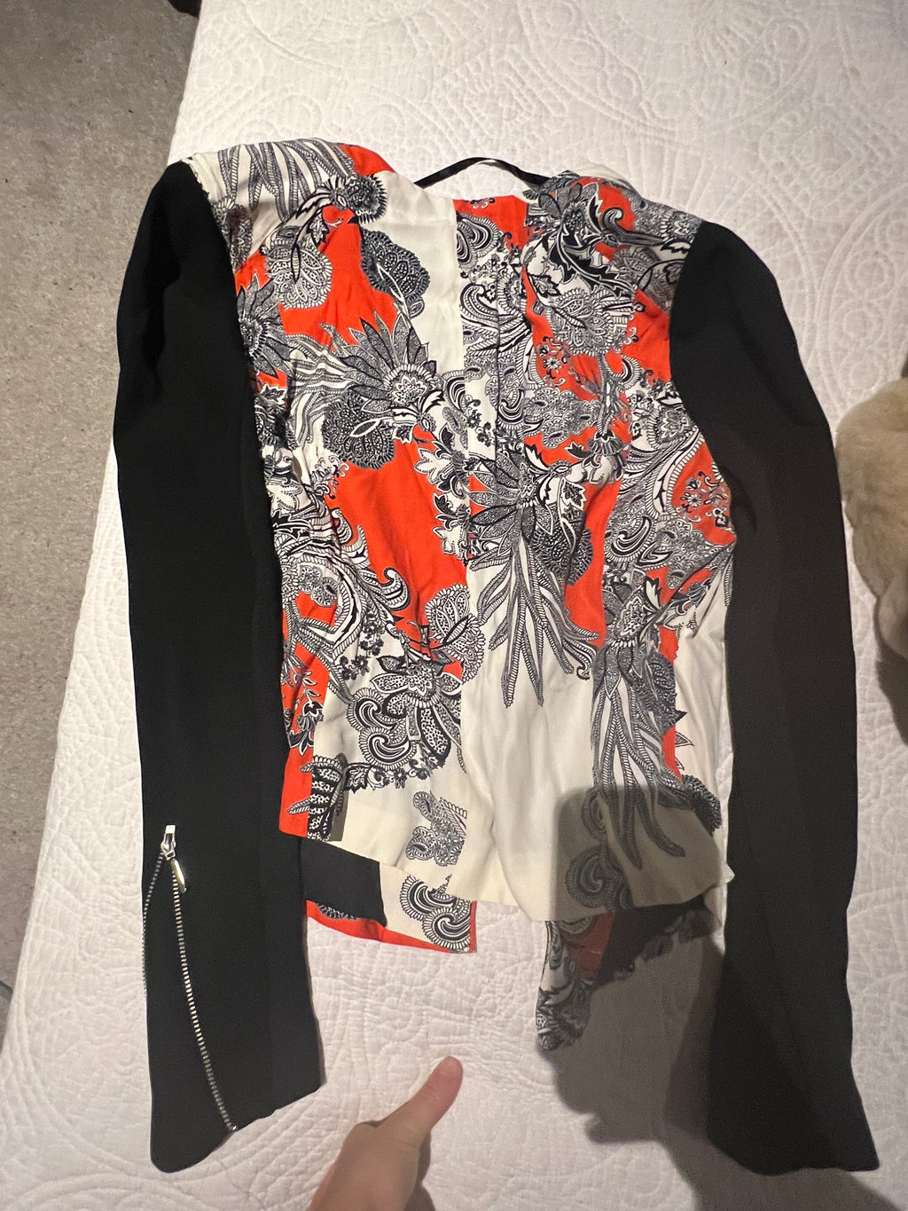 Graphic blazer