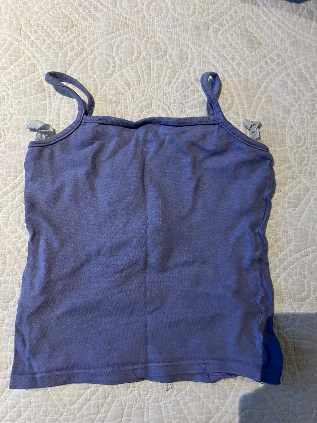 Purple crop top