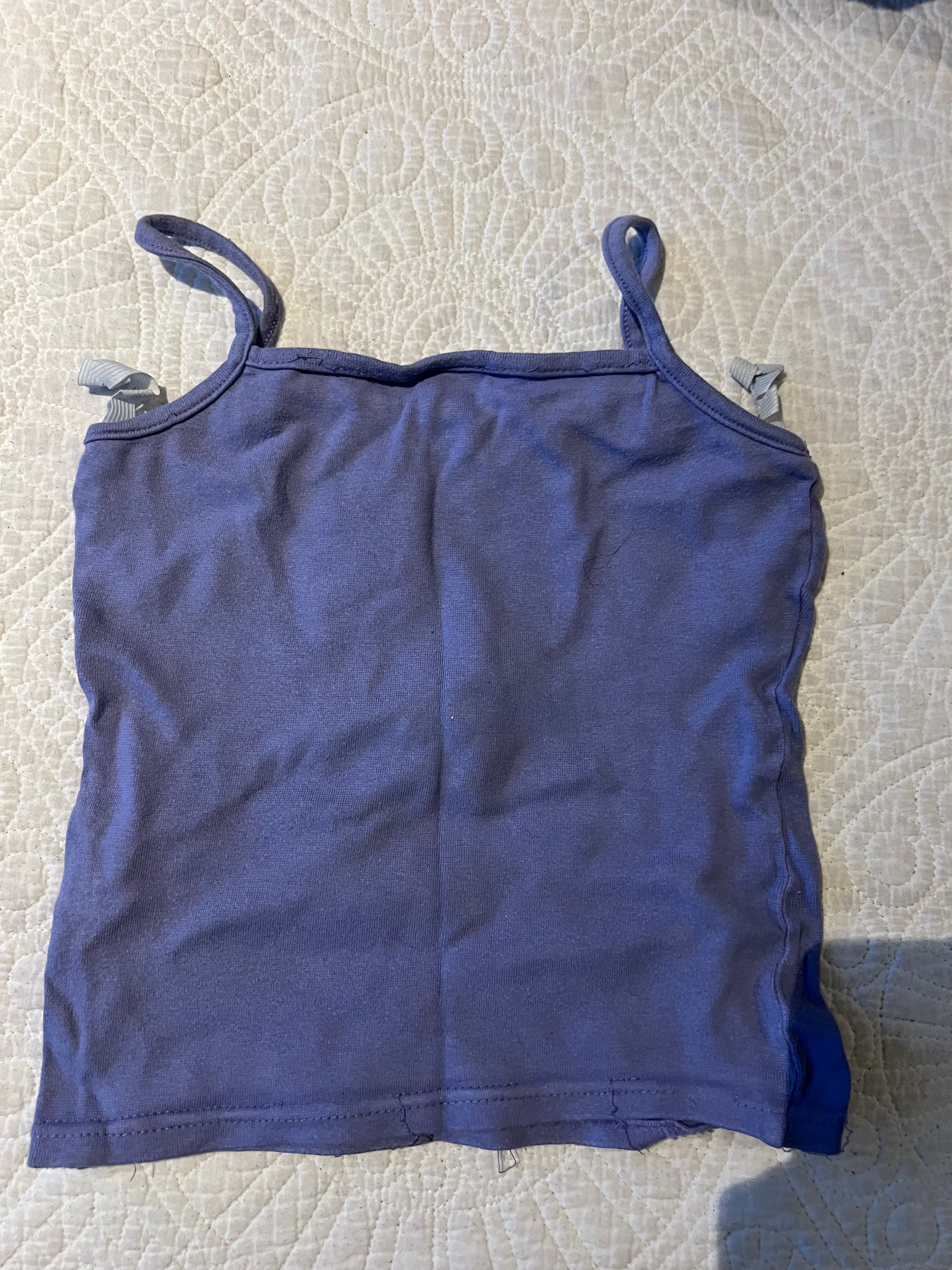 Purple crop top