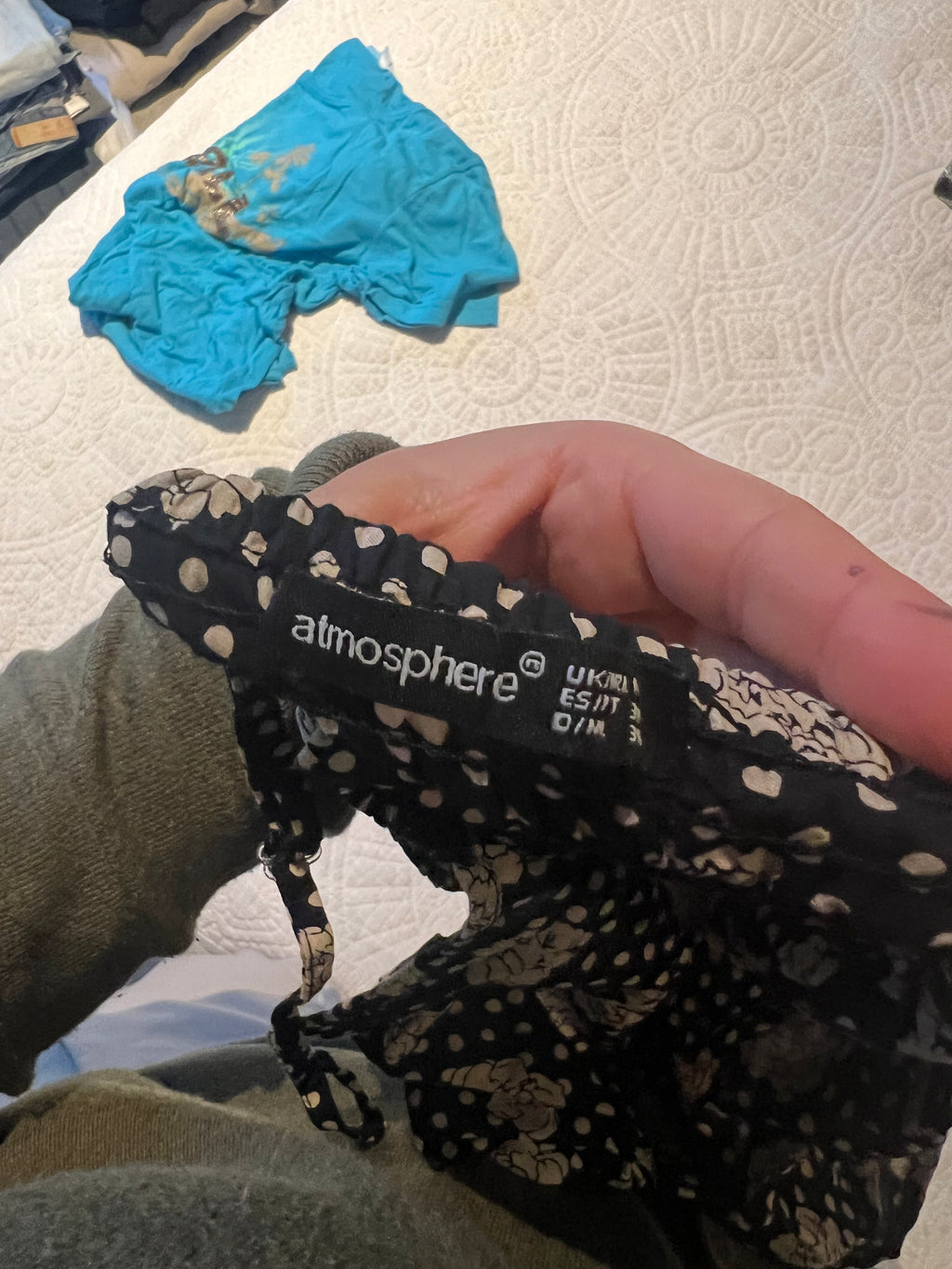 Flower print top