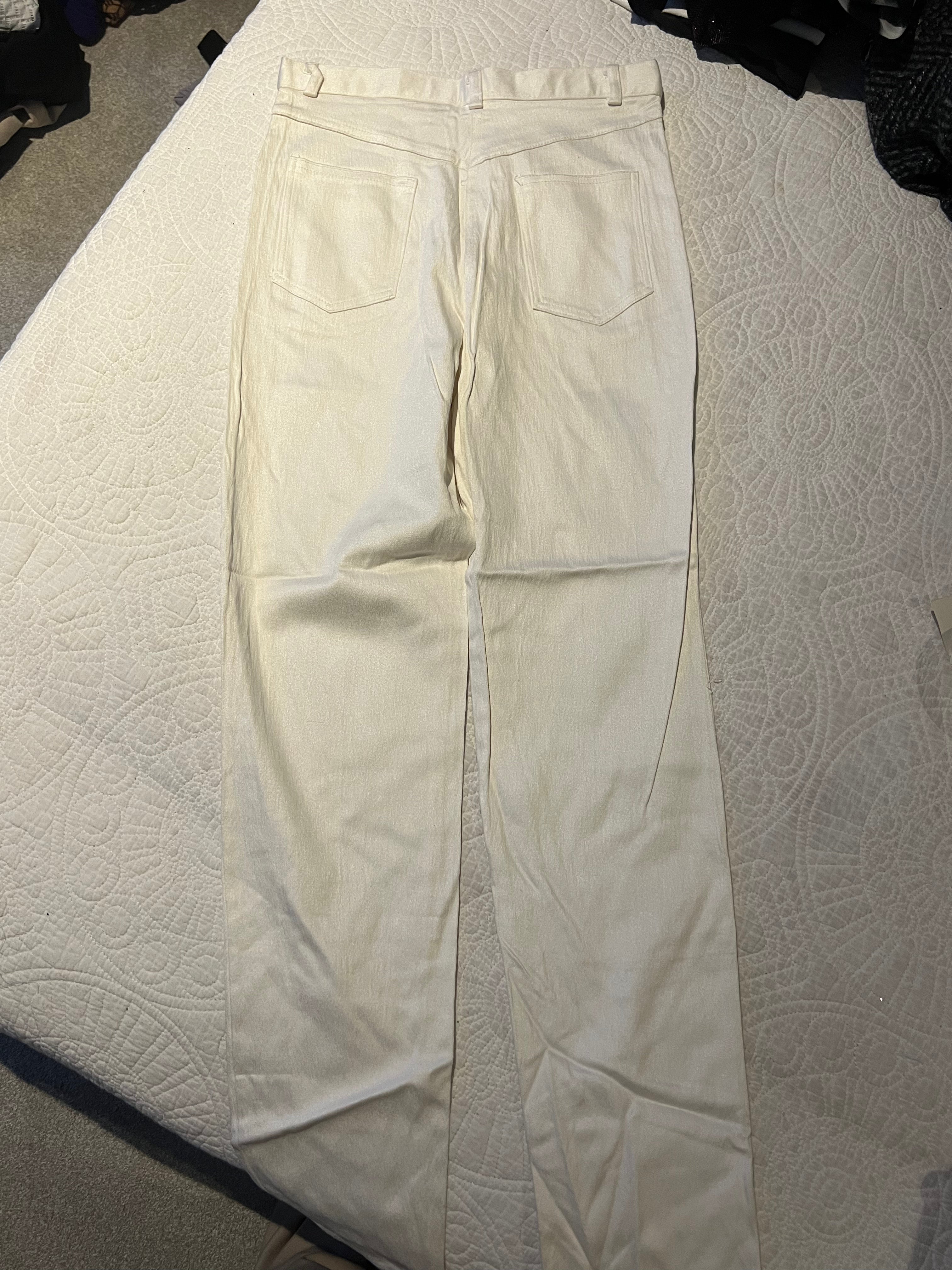 White jeans