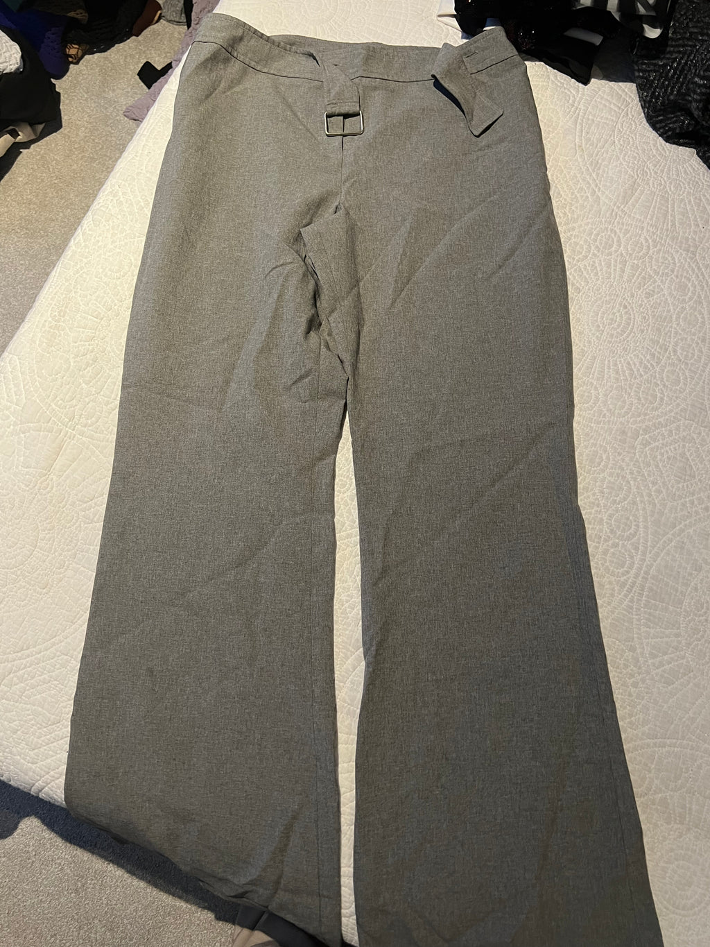 Grey trousers