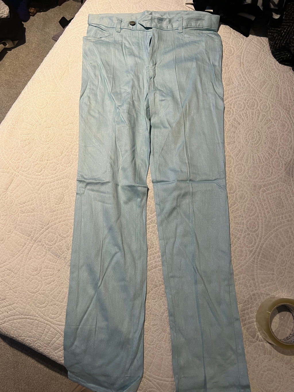 Light blue jeans