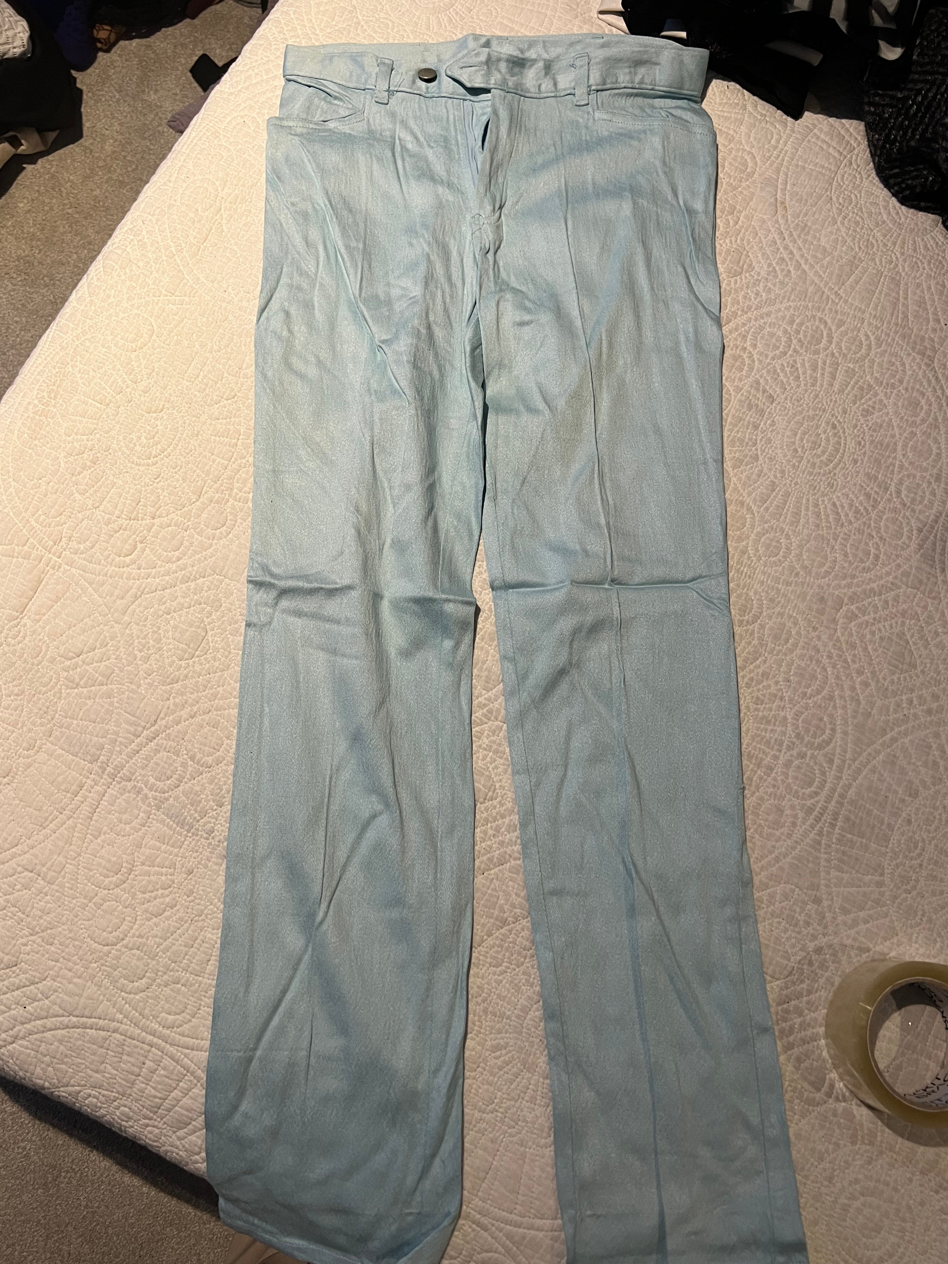 Light blue jeans