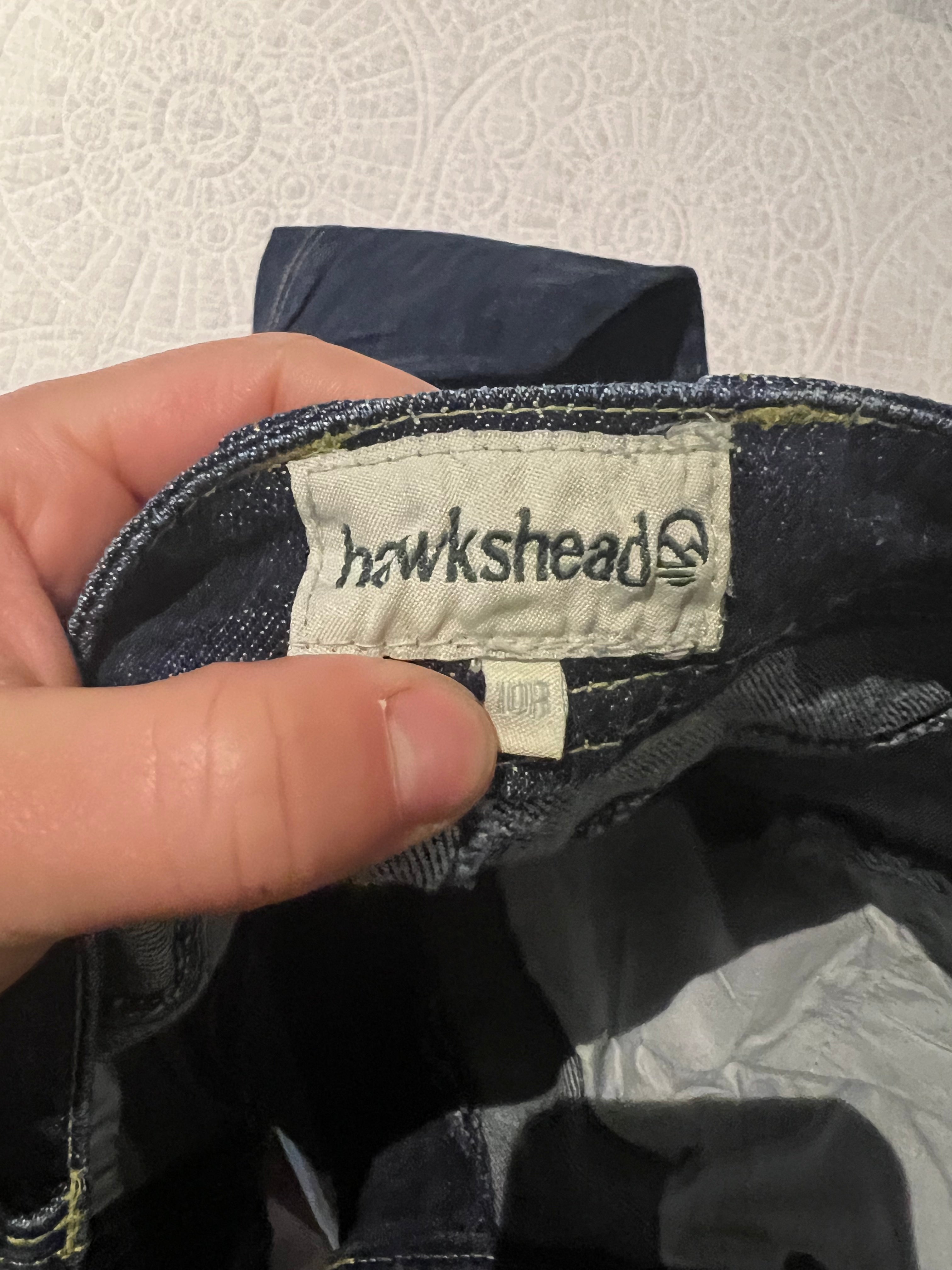 Dark blue jeans