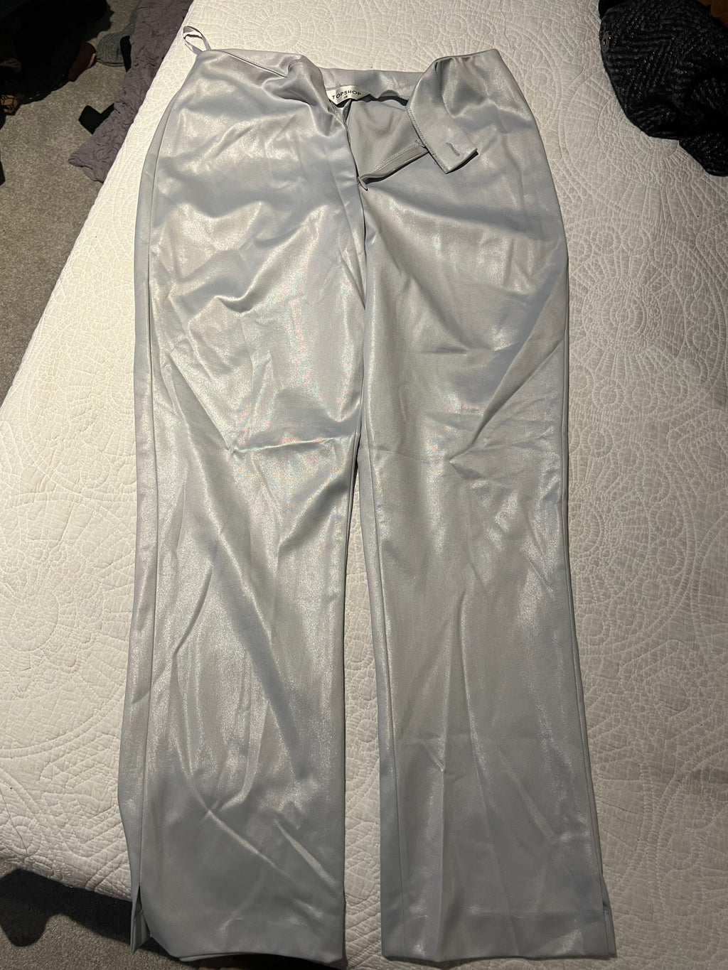 Silver trousers