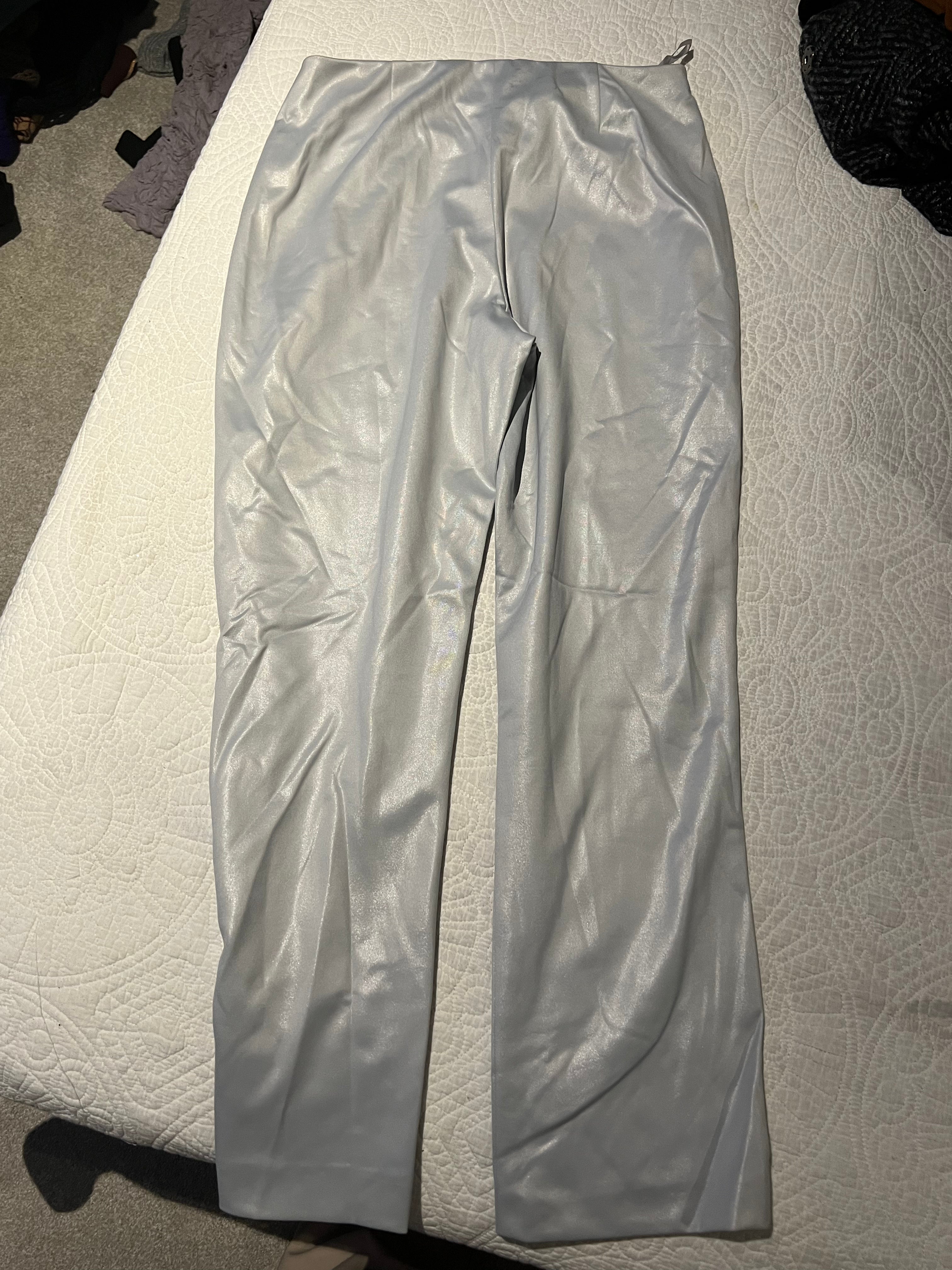 Silver trousers