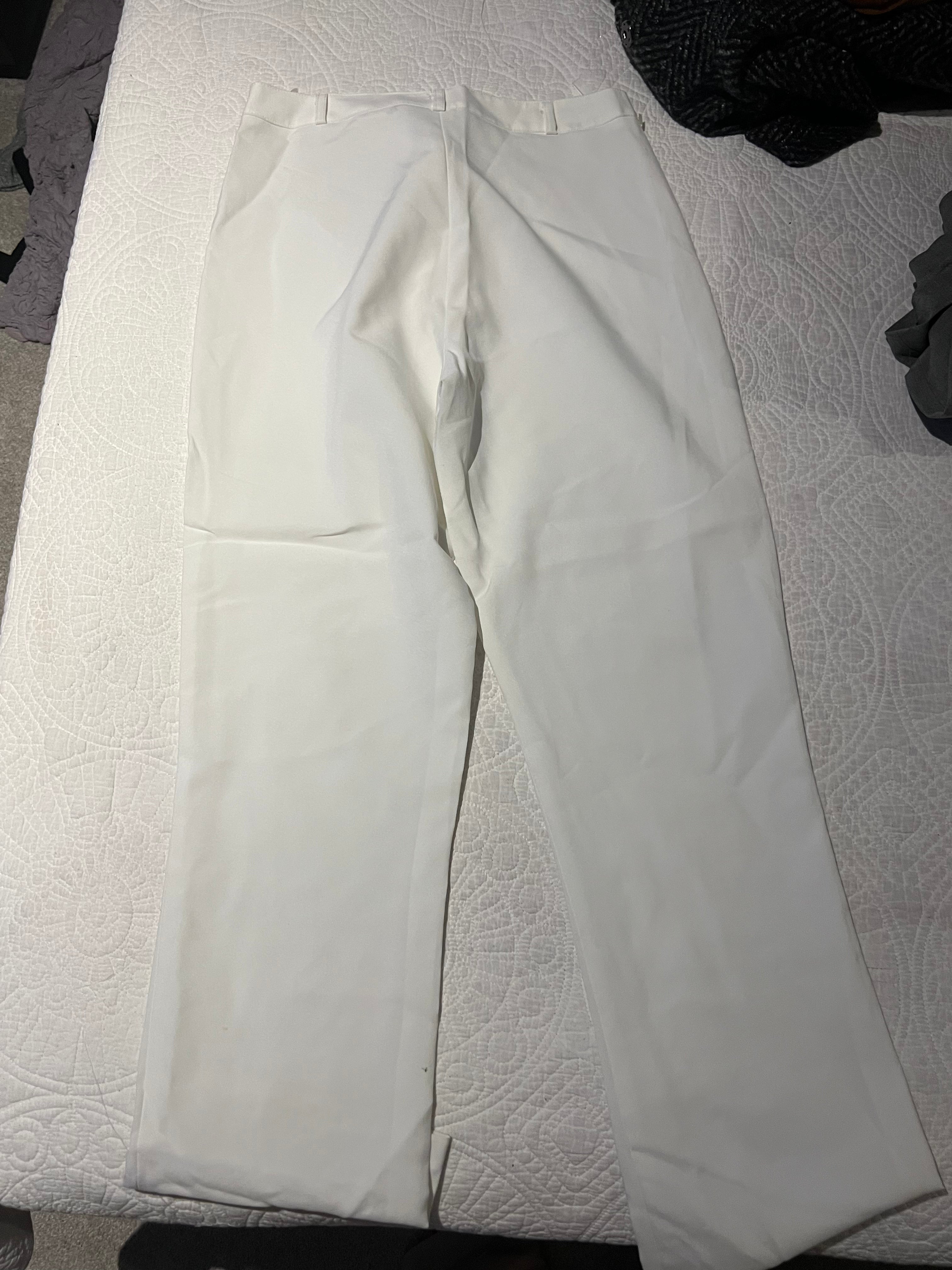 White trousers