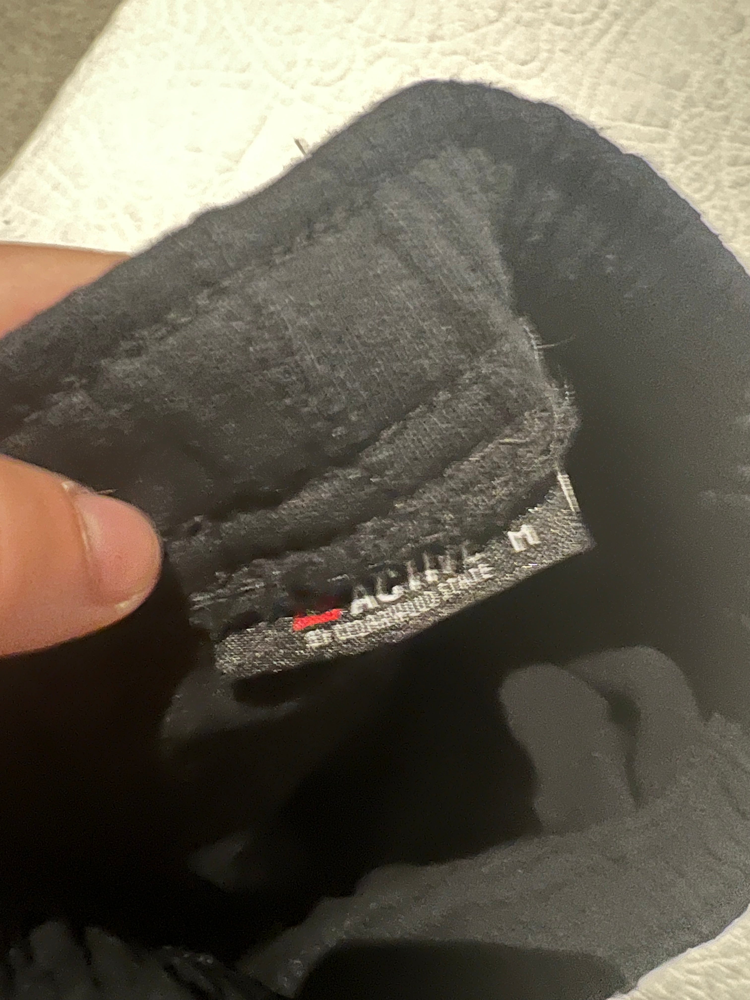 Black joggers