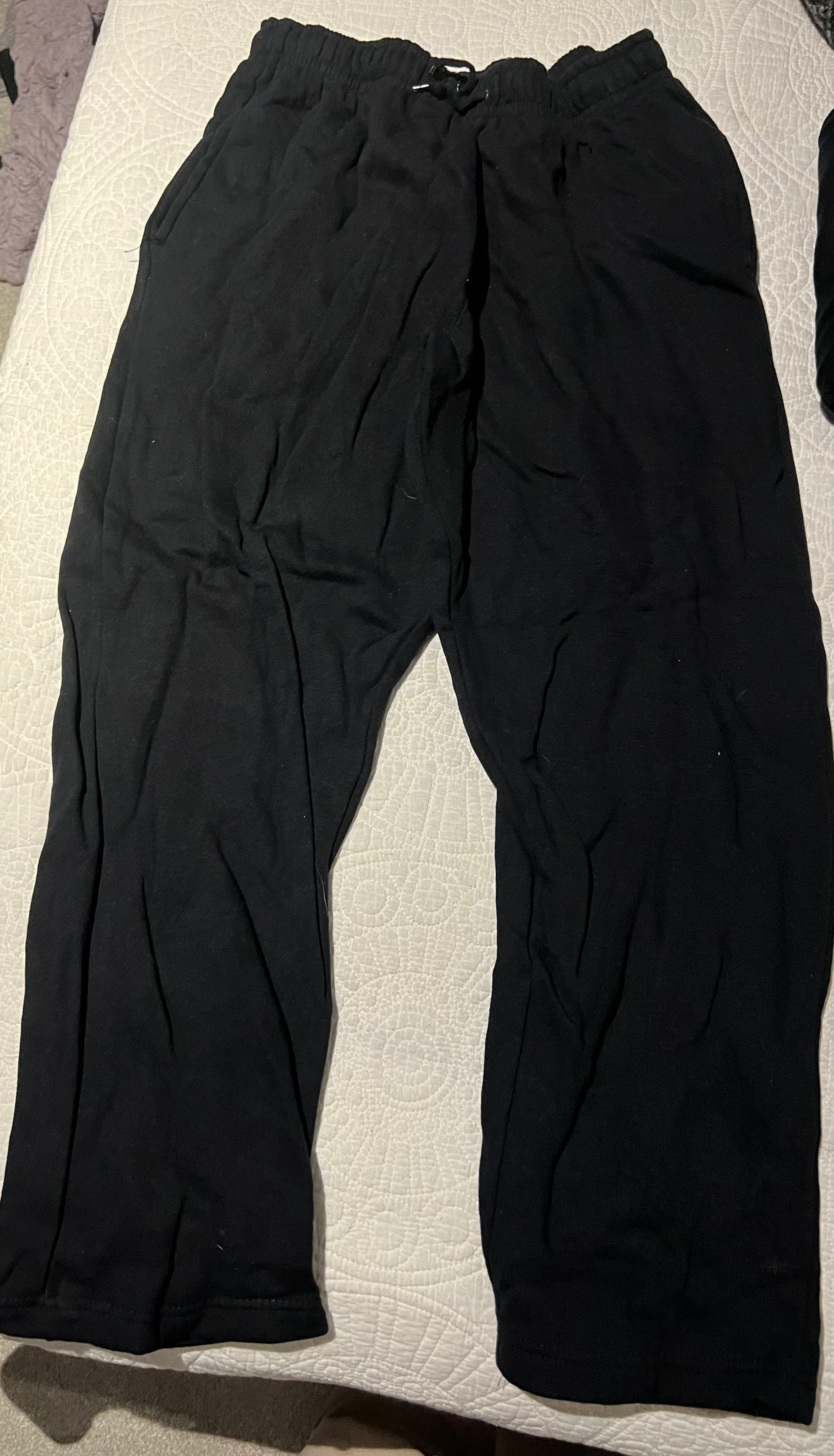 Black joggers