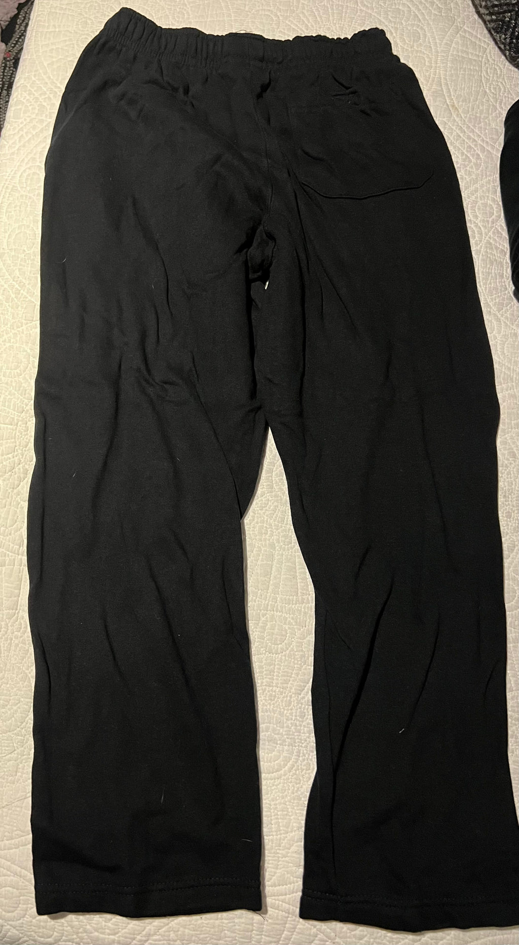 Black joggers