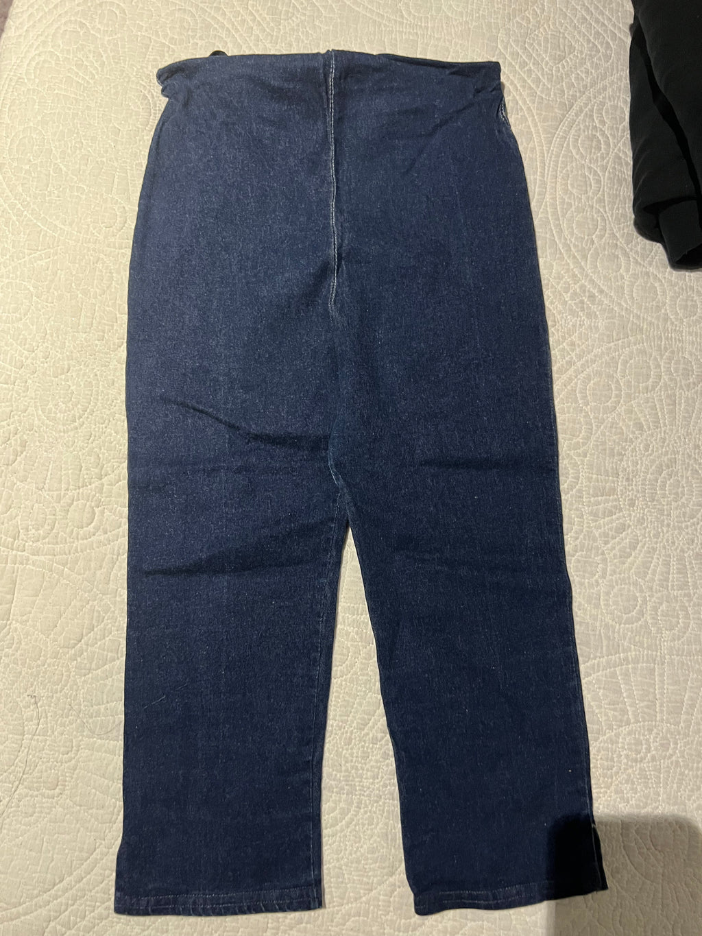 Blue jean capri's