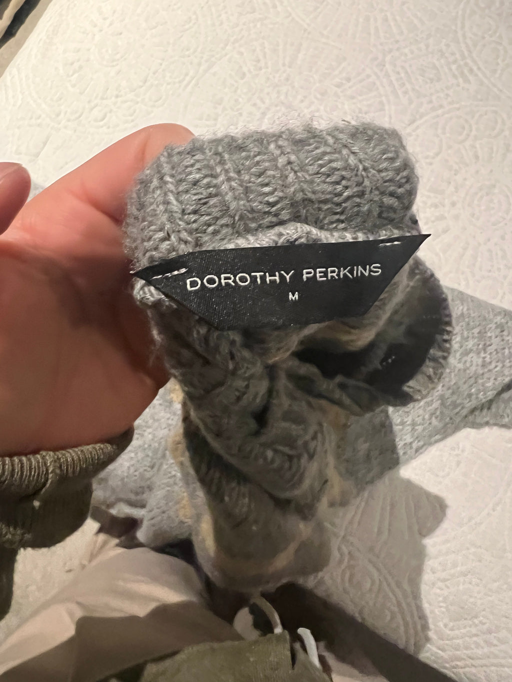 Grey jumper