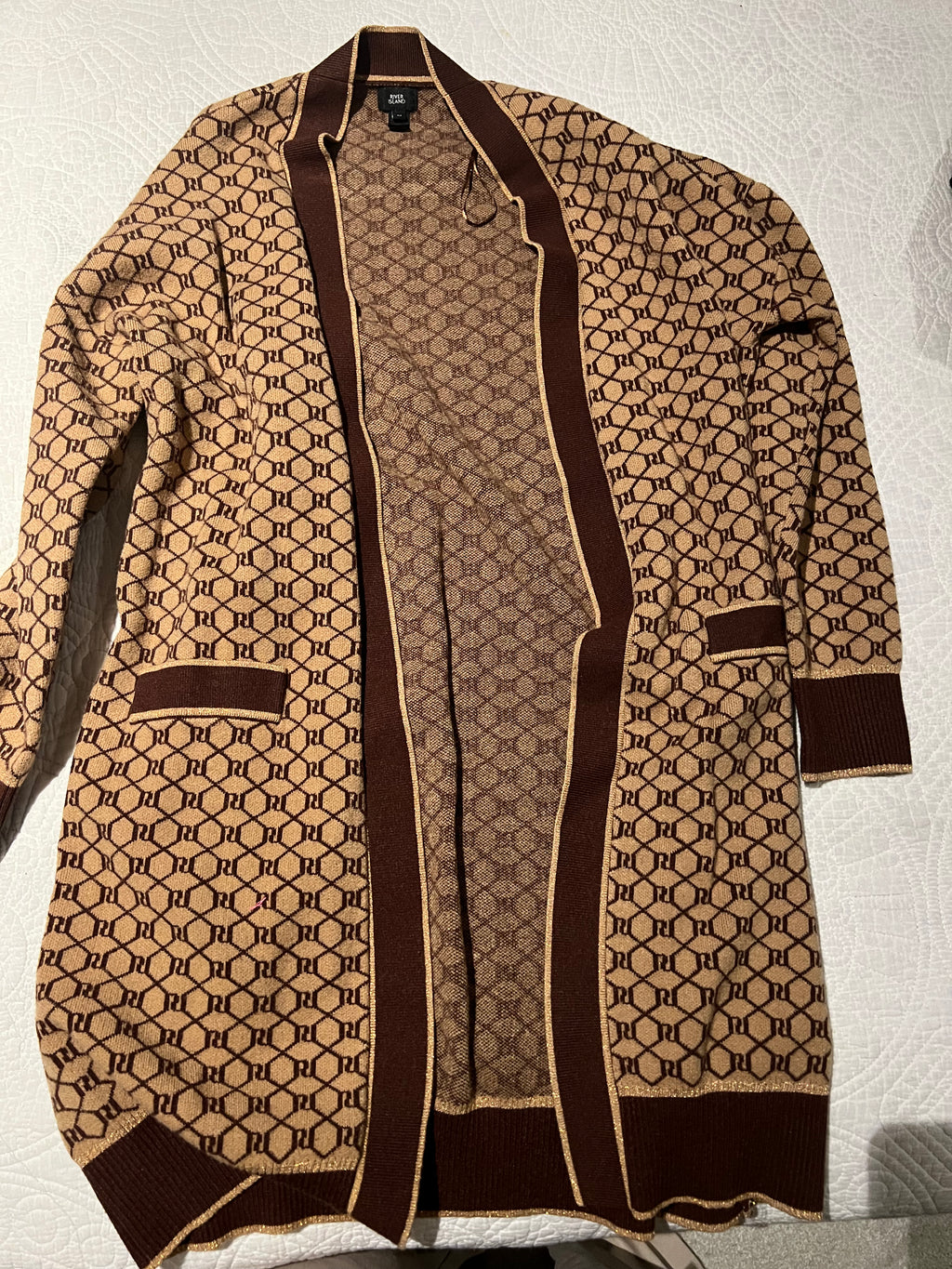 Nude/brown cardigan