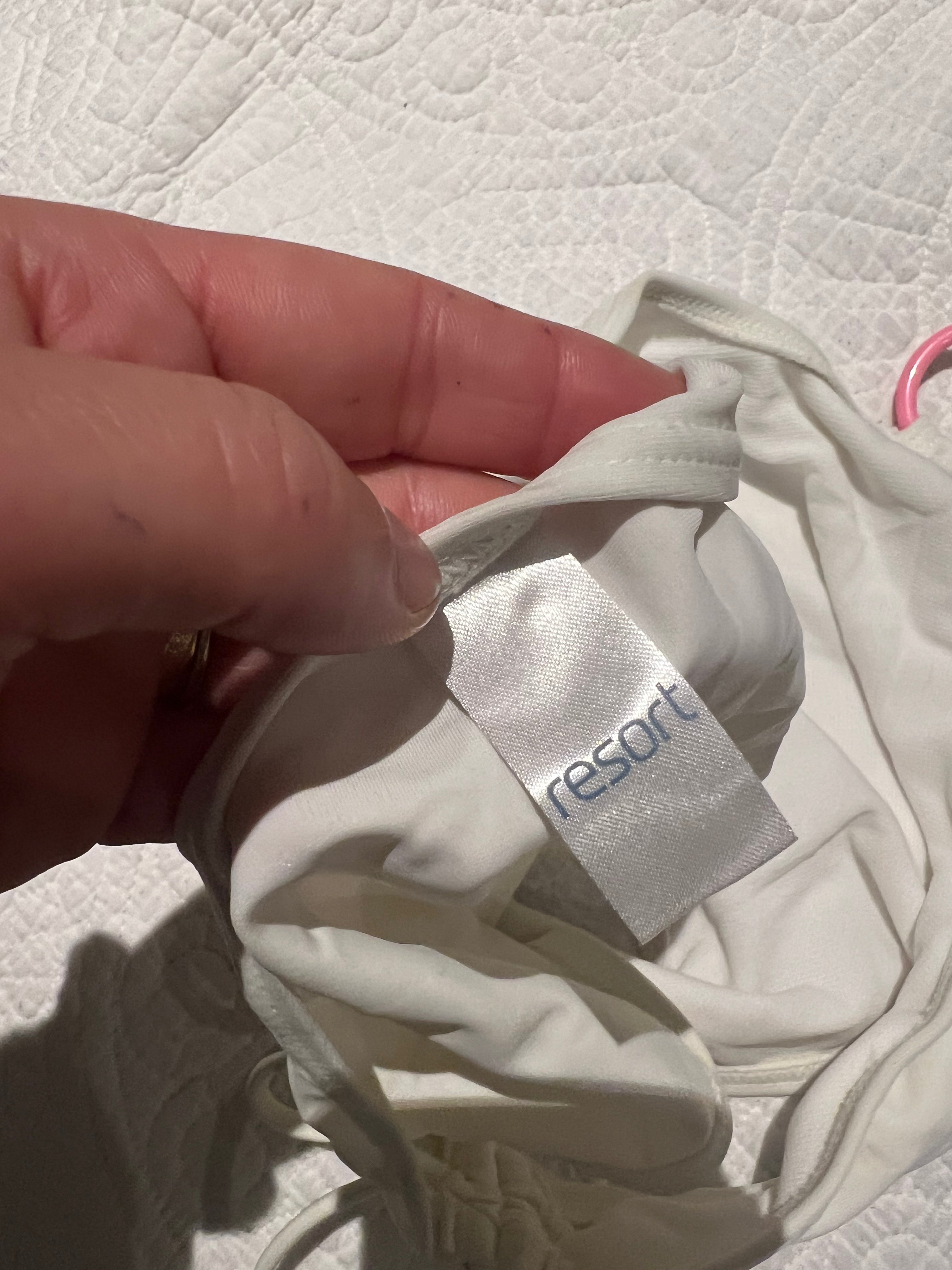White swim suit