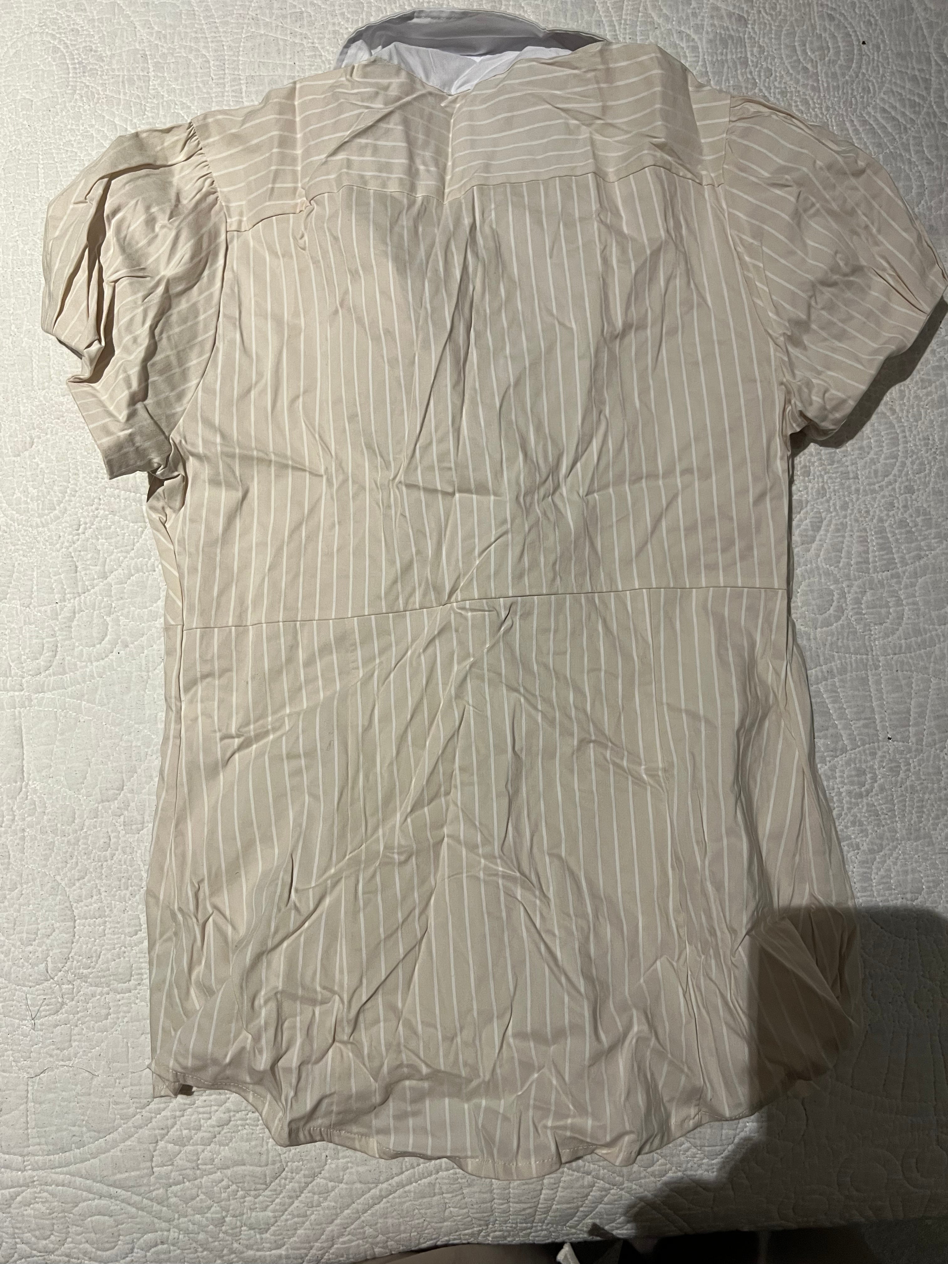 Nude stripped shirt