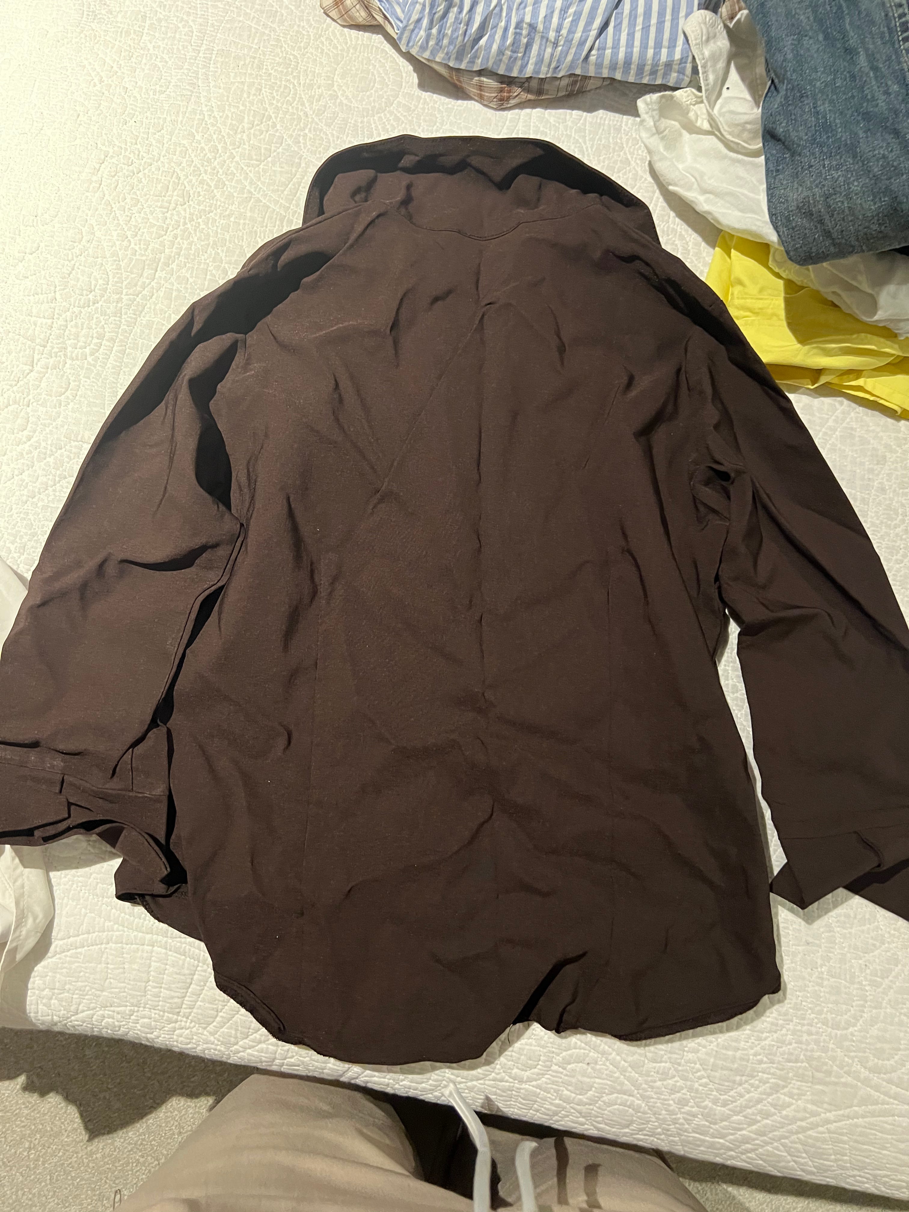 Brown shirt