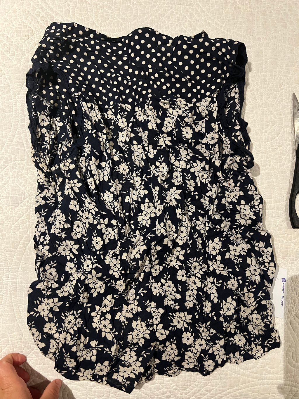 Flower print top