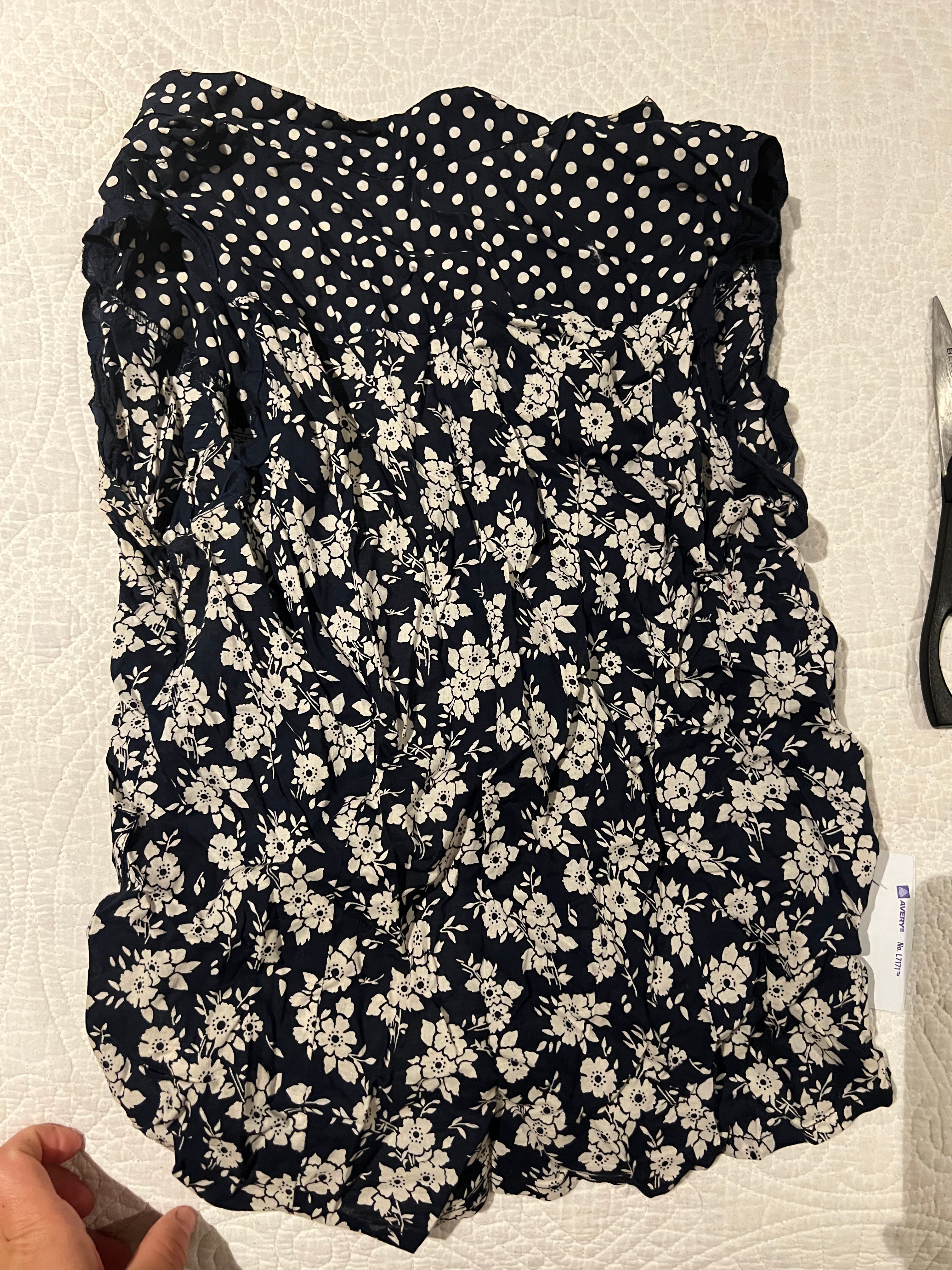Flower print top