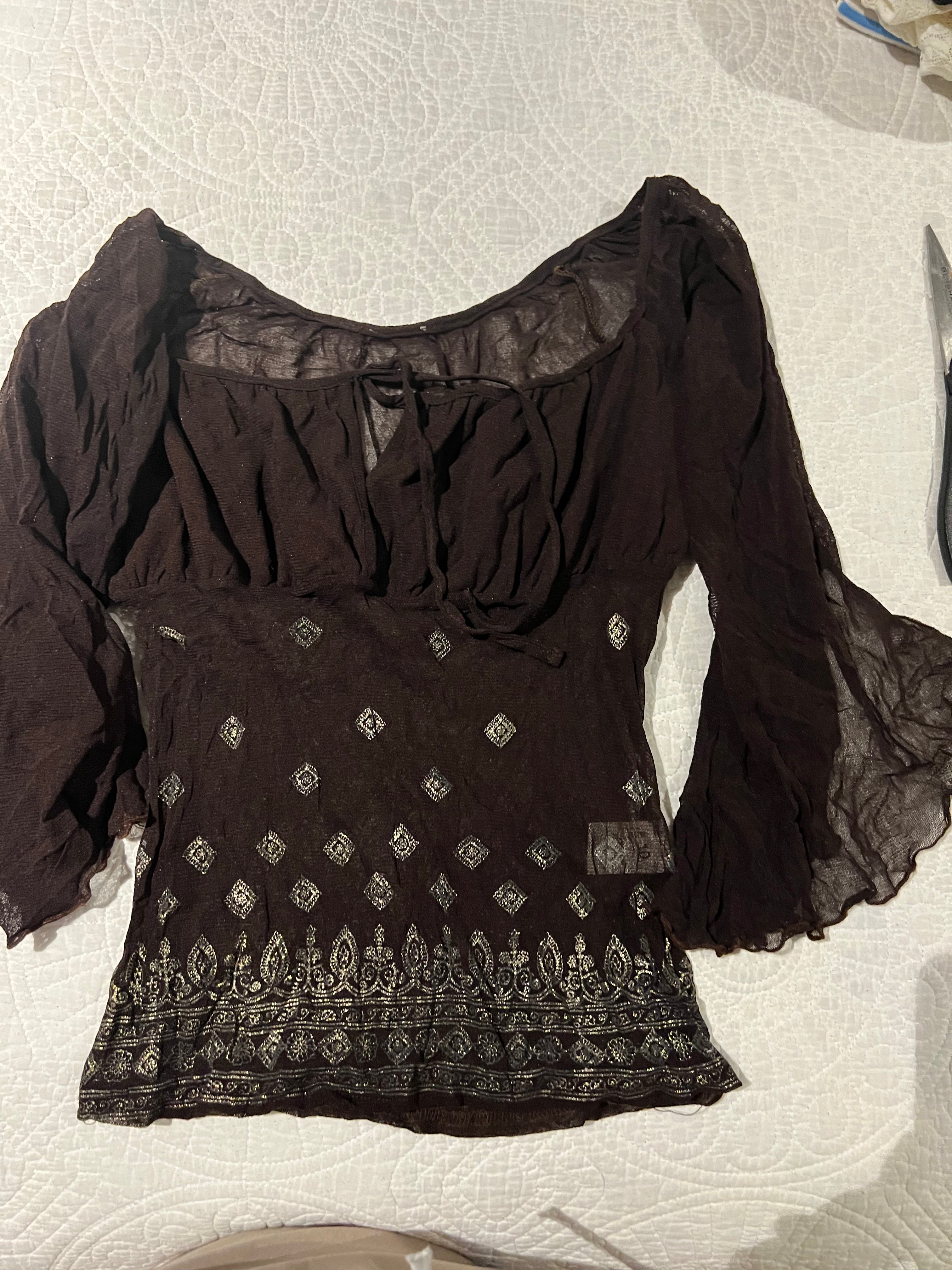 Brown top