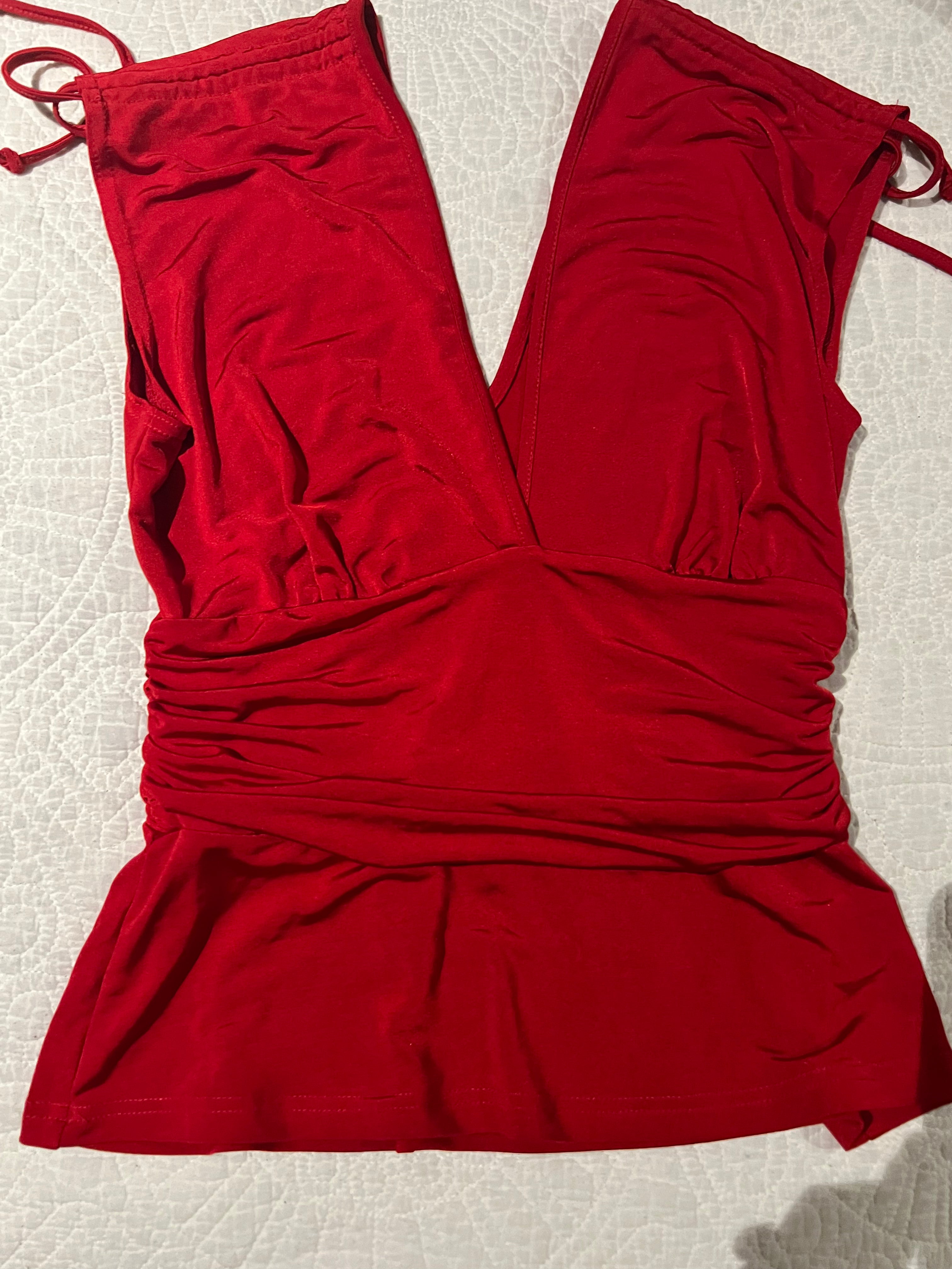 Red Jane Norman top
