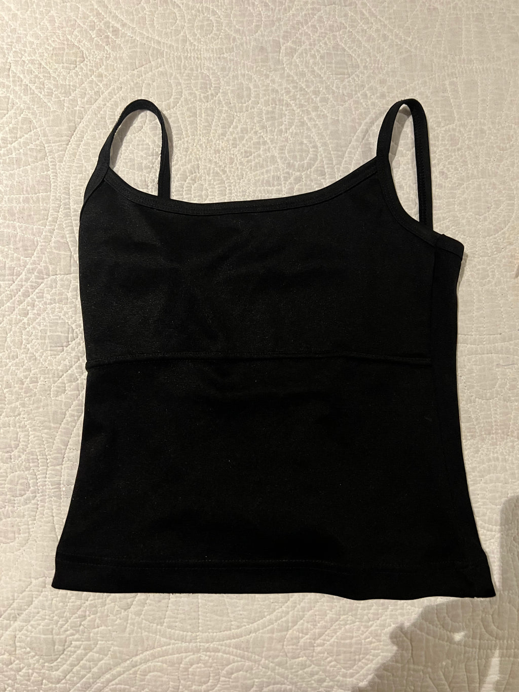 Black vest top