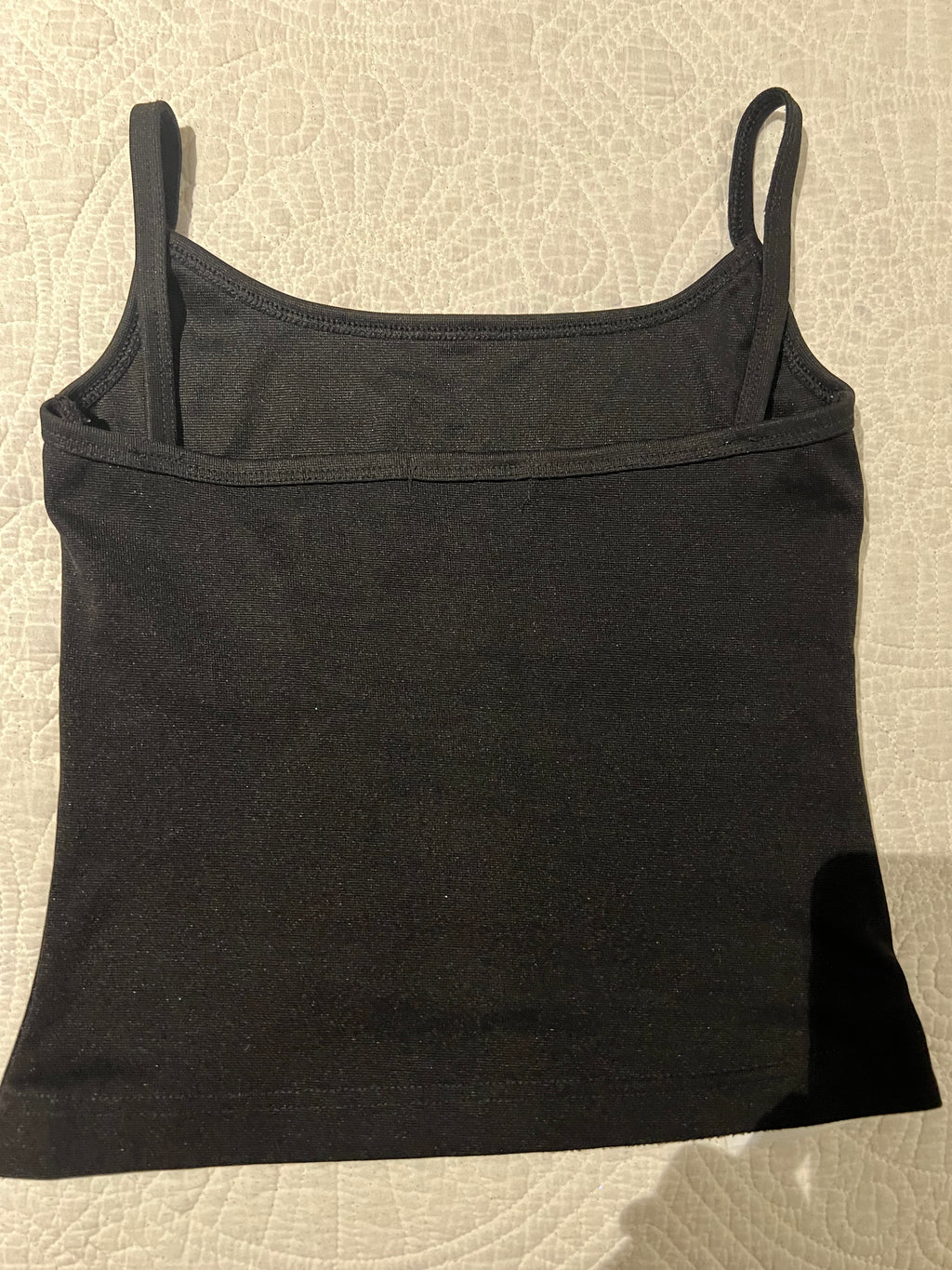 Black vest top