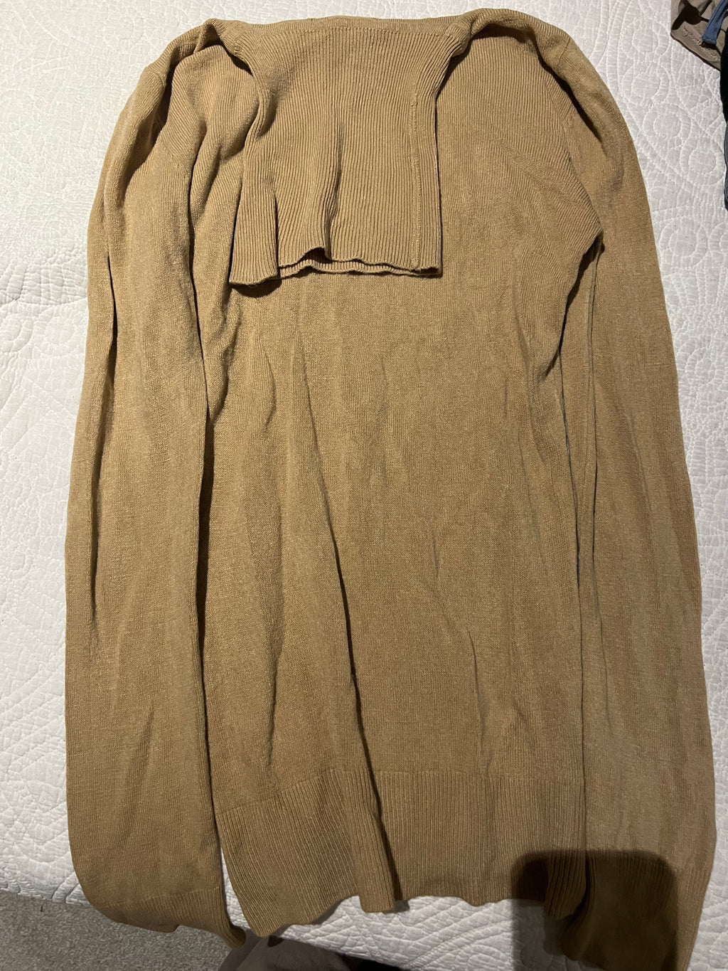 Nude long sleeve jumper