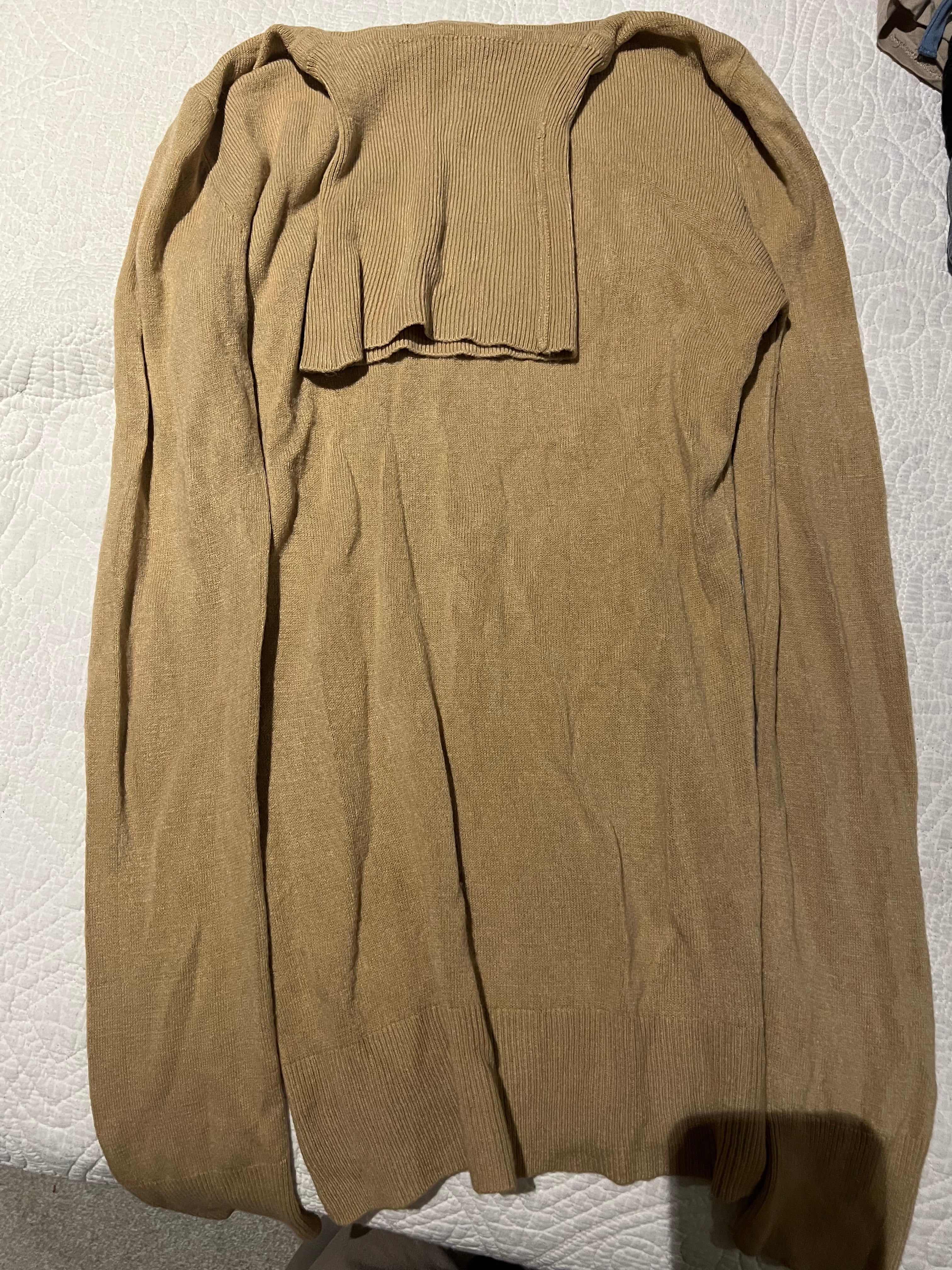 Nude long sleeve jumper