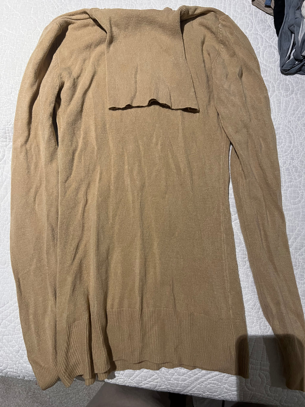 Nude long sleeve jumper