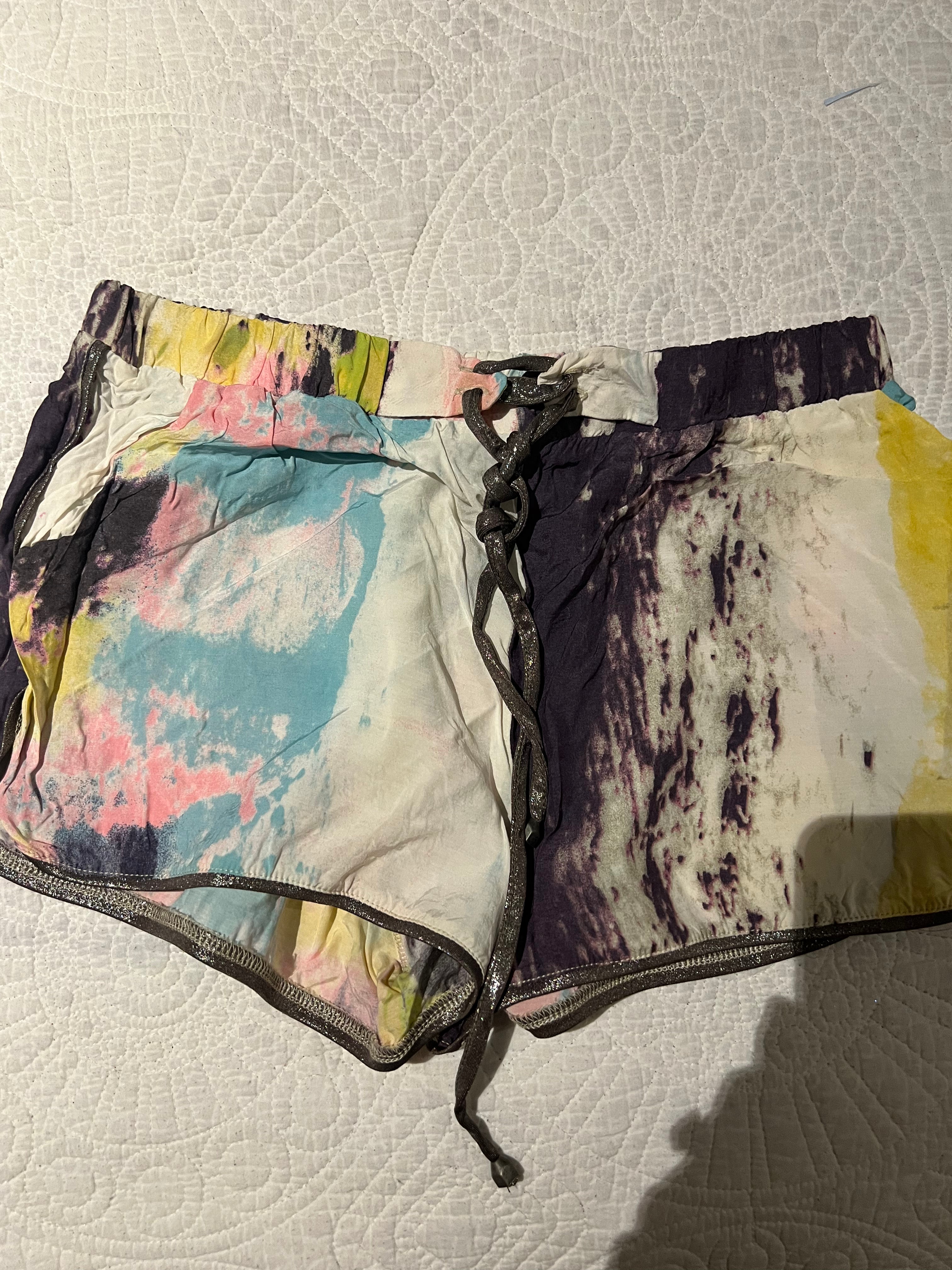Multi coloured shorts