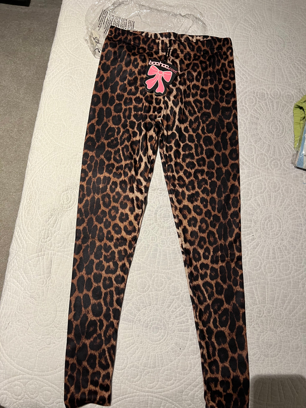 Leopard print leggings