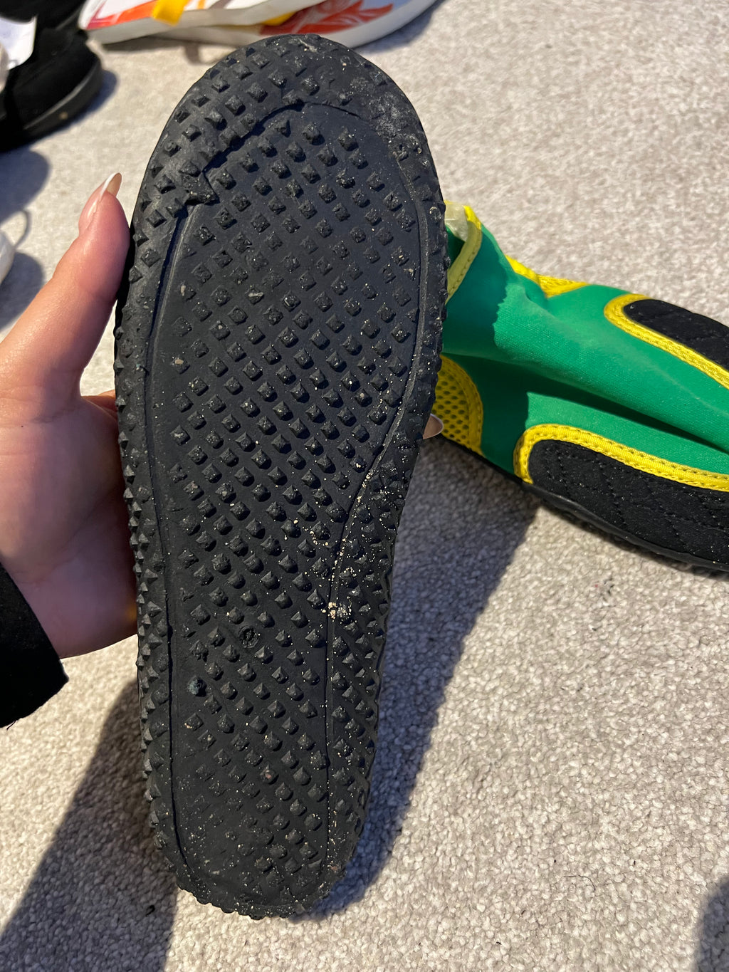 Jamaica colours swimming shoes