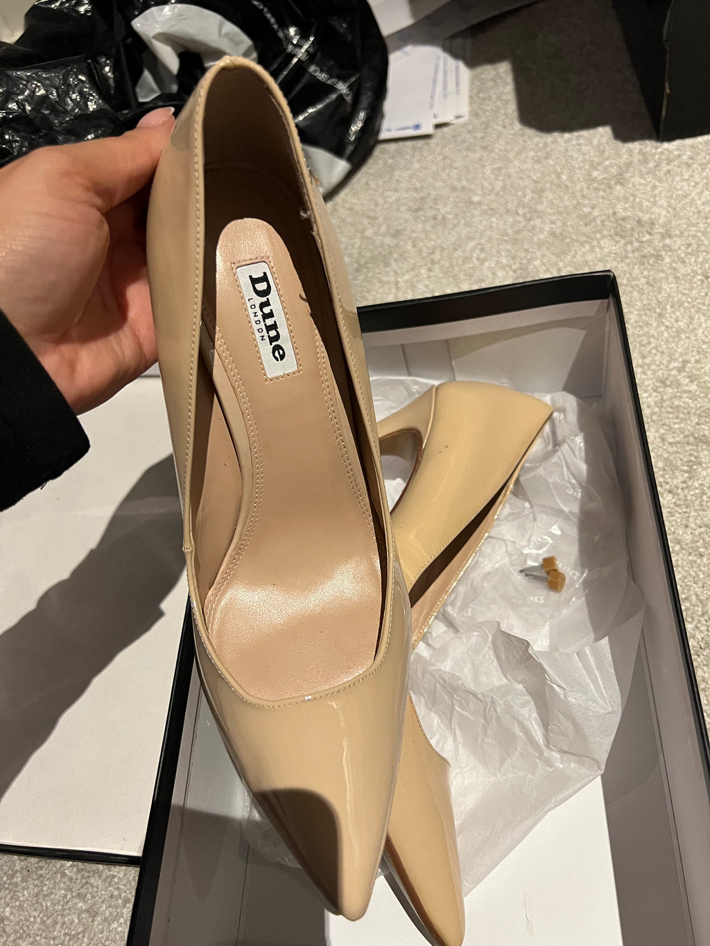 Cream Dune heels