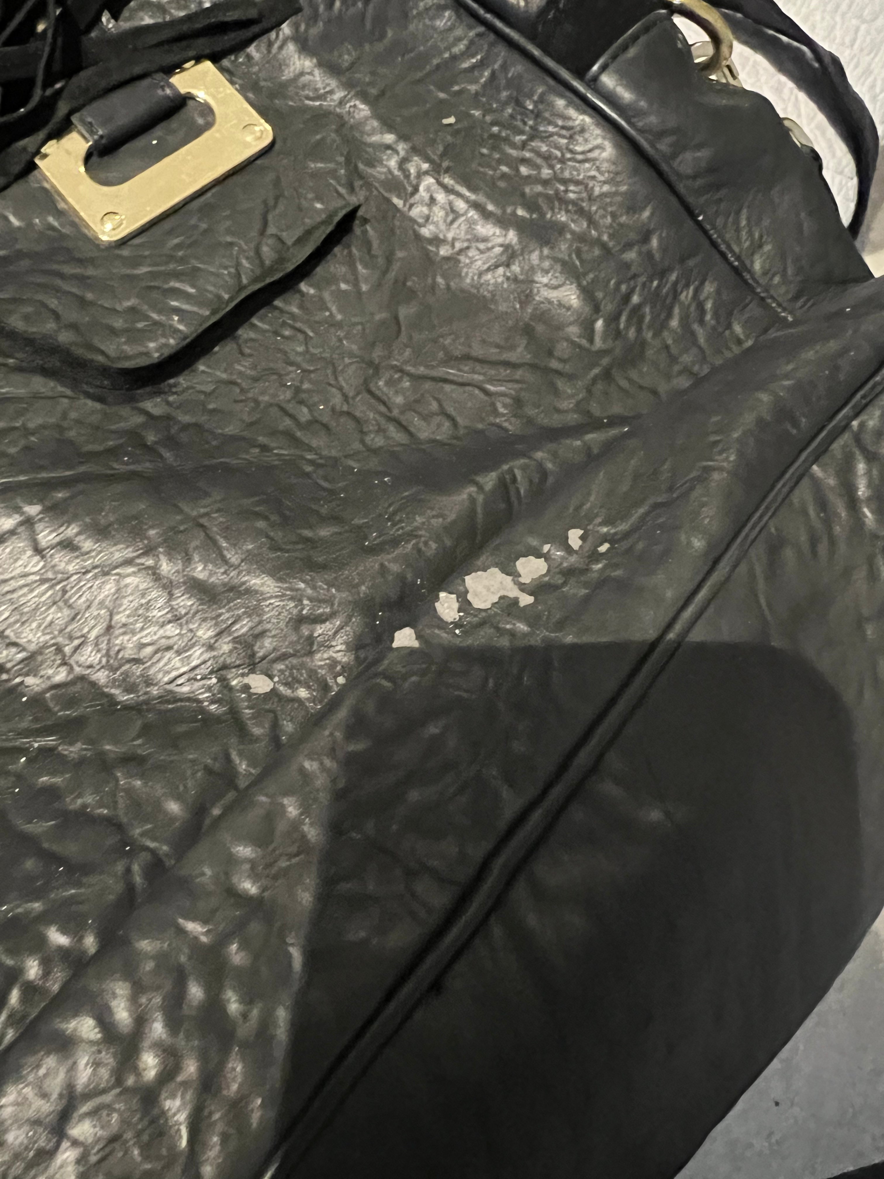 Black bag with tassel