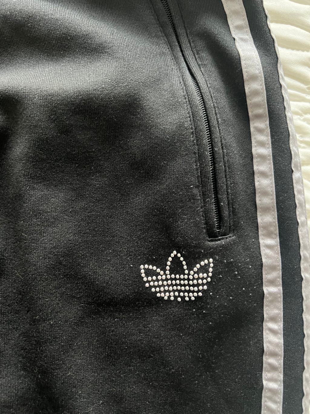 Black Adidas joggers