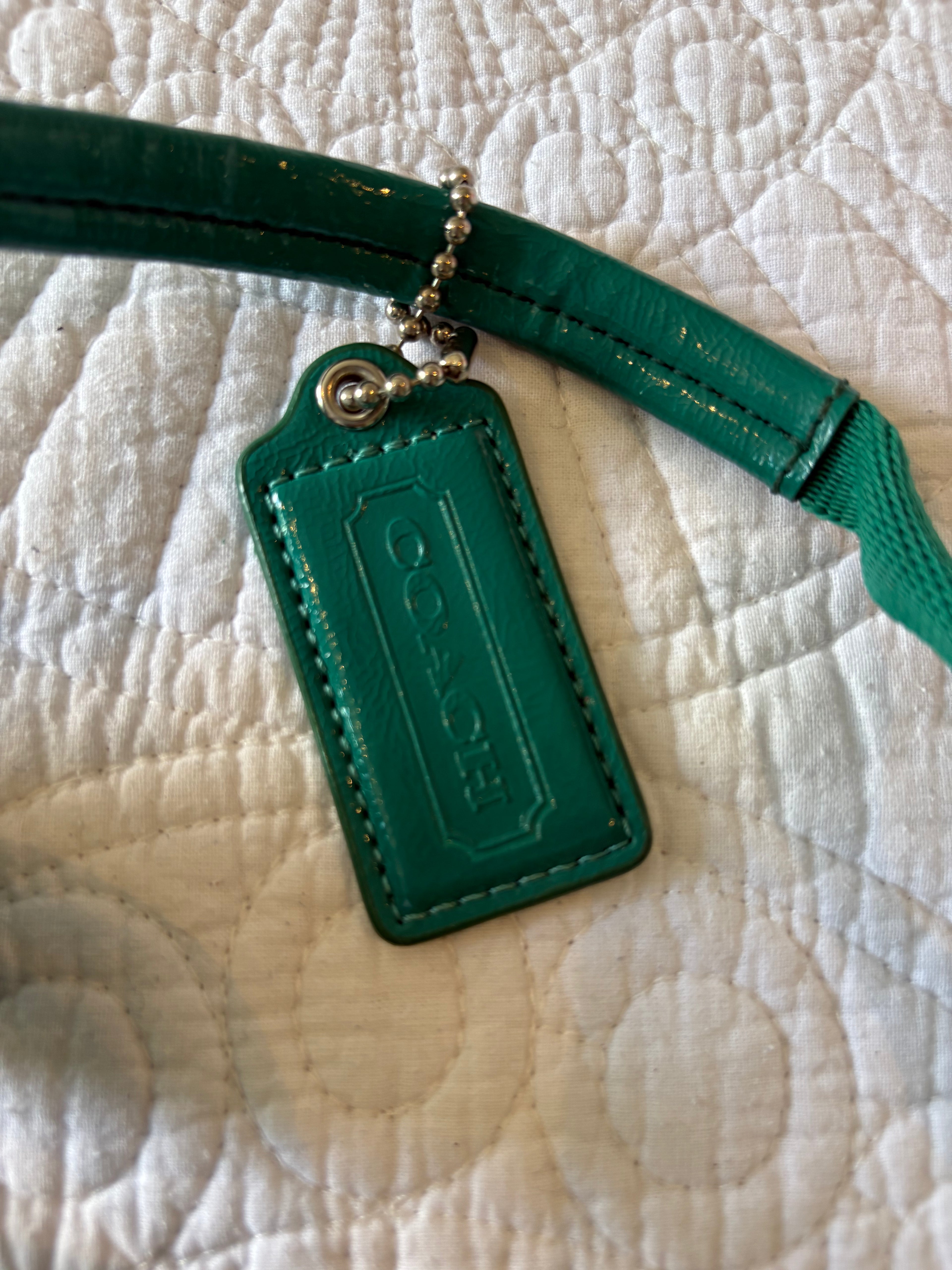Green Coach Bag
